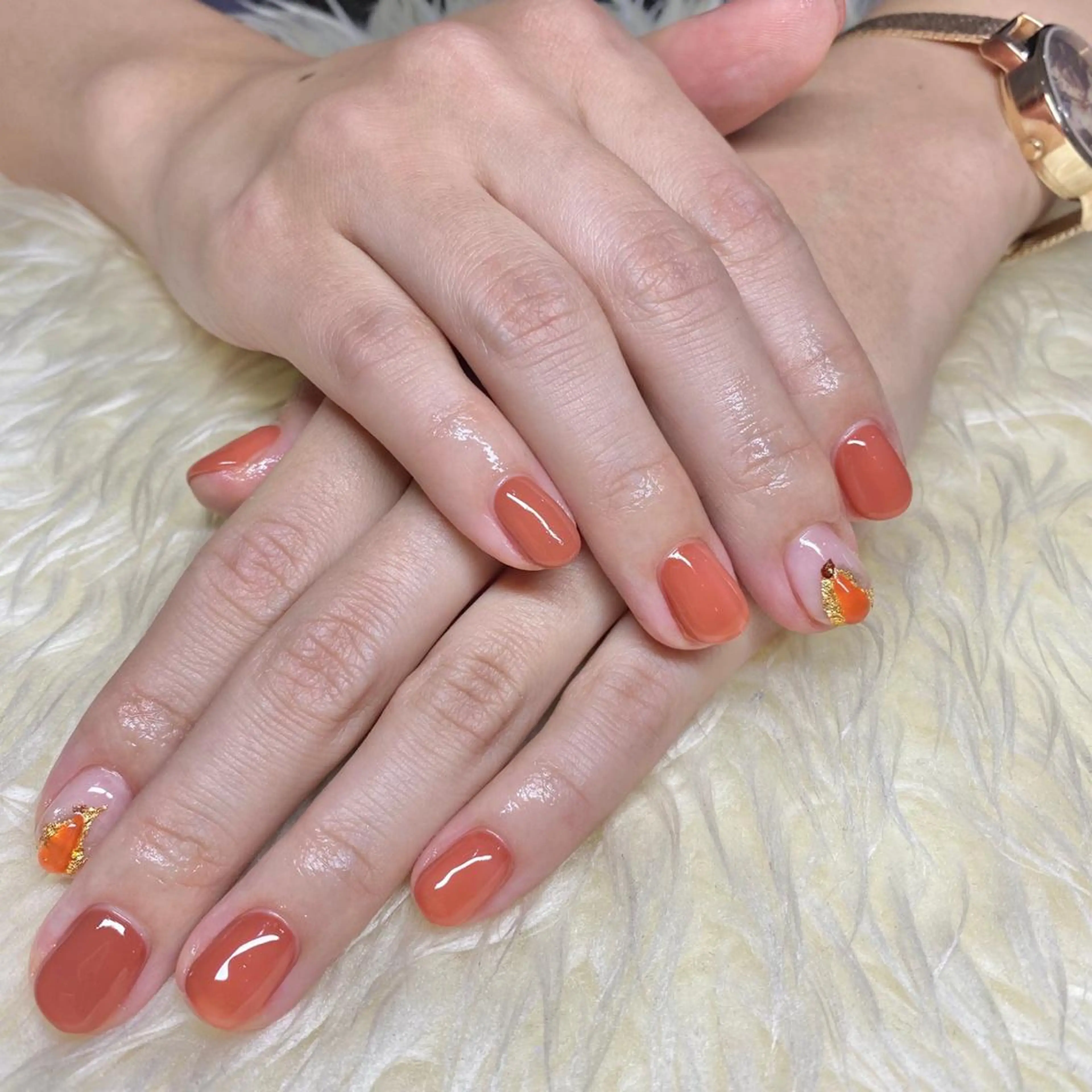 ネイル アートネイル ワンカラーネイル ハンドネイル Nail&eye Belire 新宿のネイルデザイン