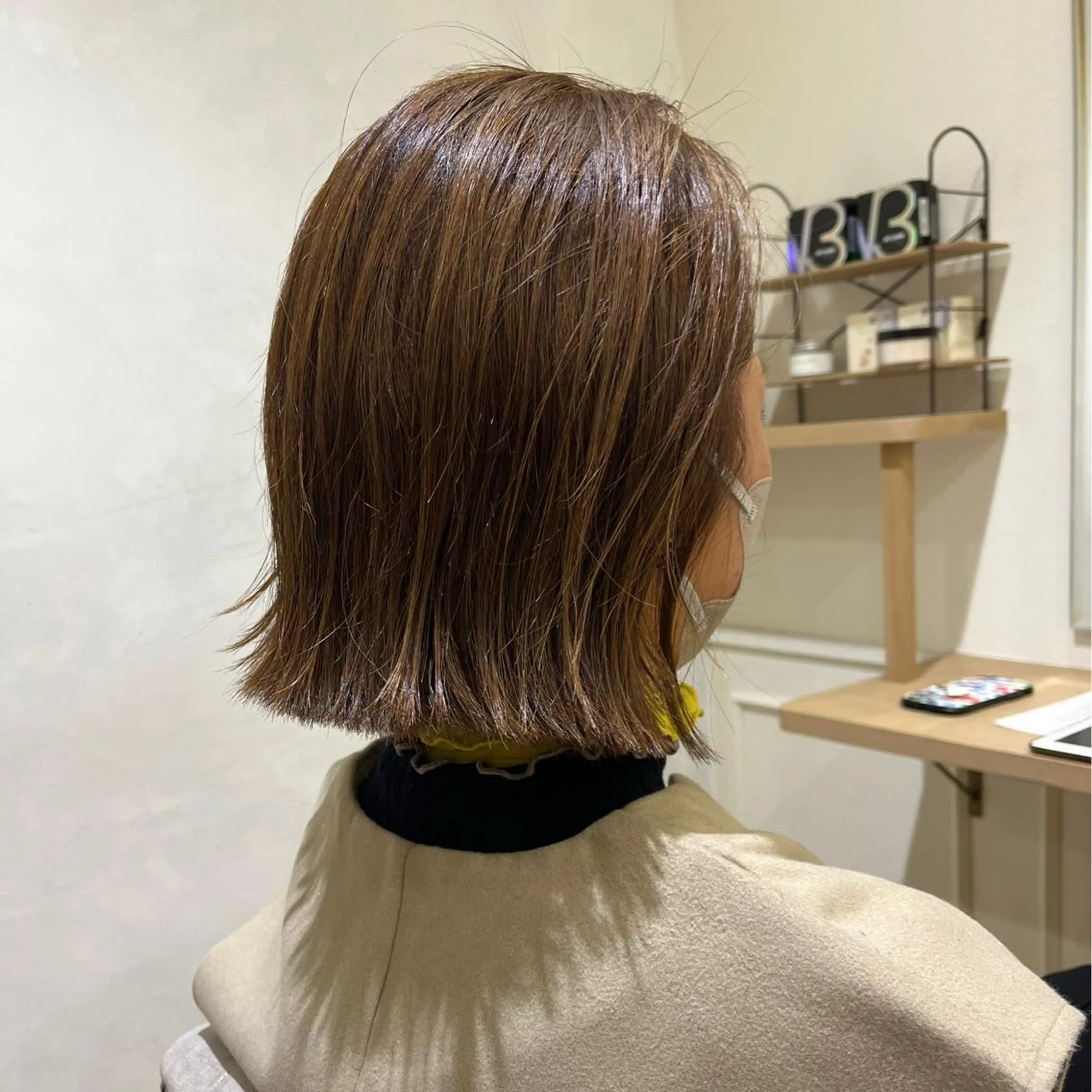 ショート カット ヘアカラー 韓国ﾍｱ&ｼｮｰﾄ ボブ💜桑原のヘアスタイル