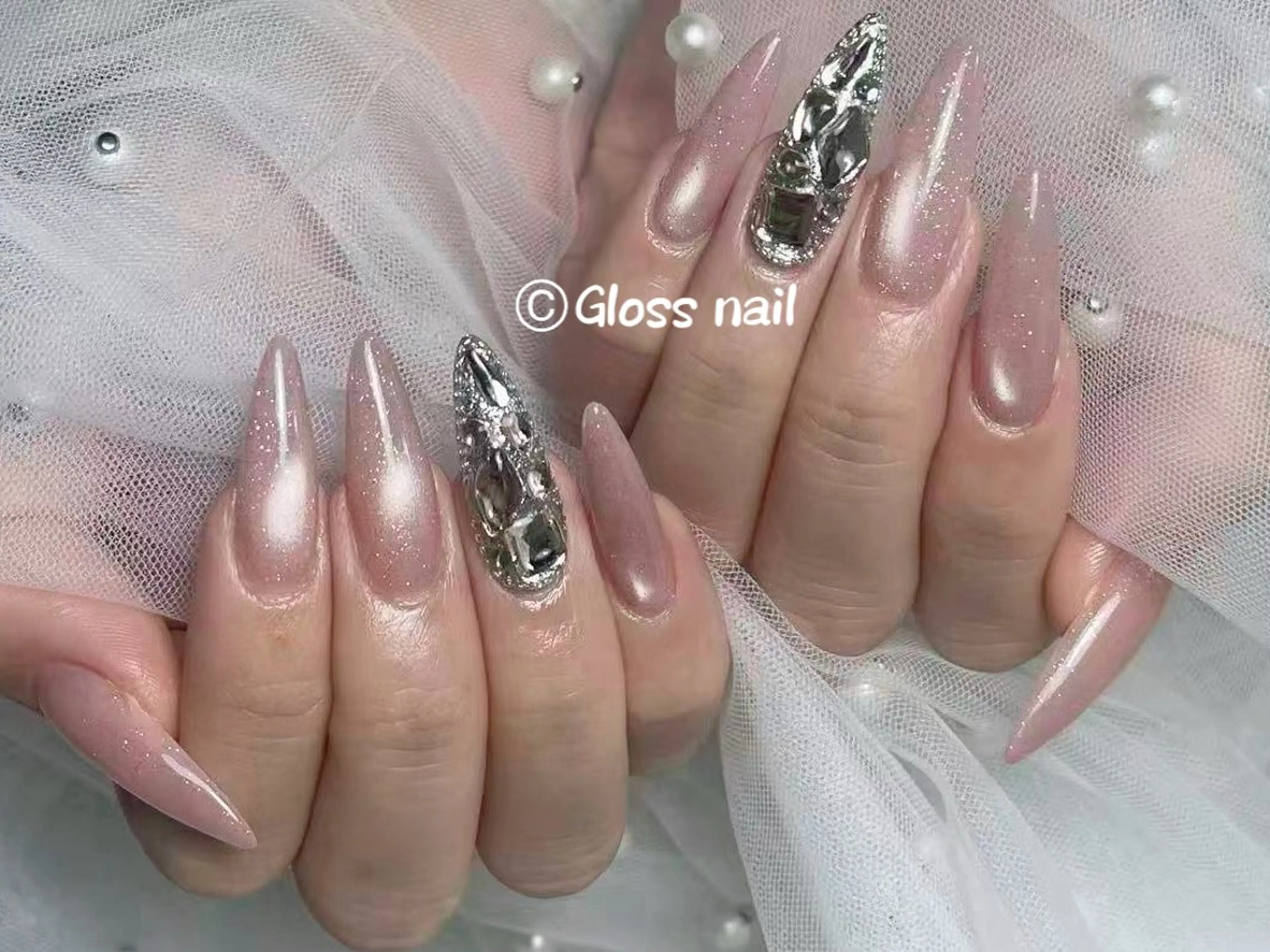 ネイル ハンドネイル Gloss nail salonジェル＆長さだし専門店所属・Meri💅ジェル& チップ長さだし専門のネイルデザイン