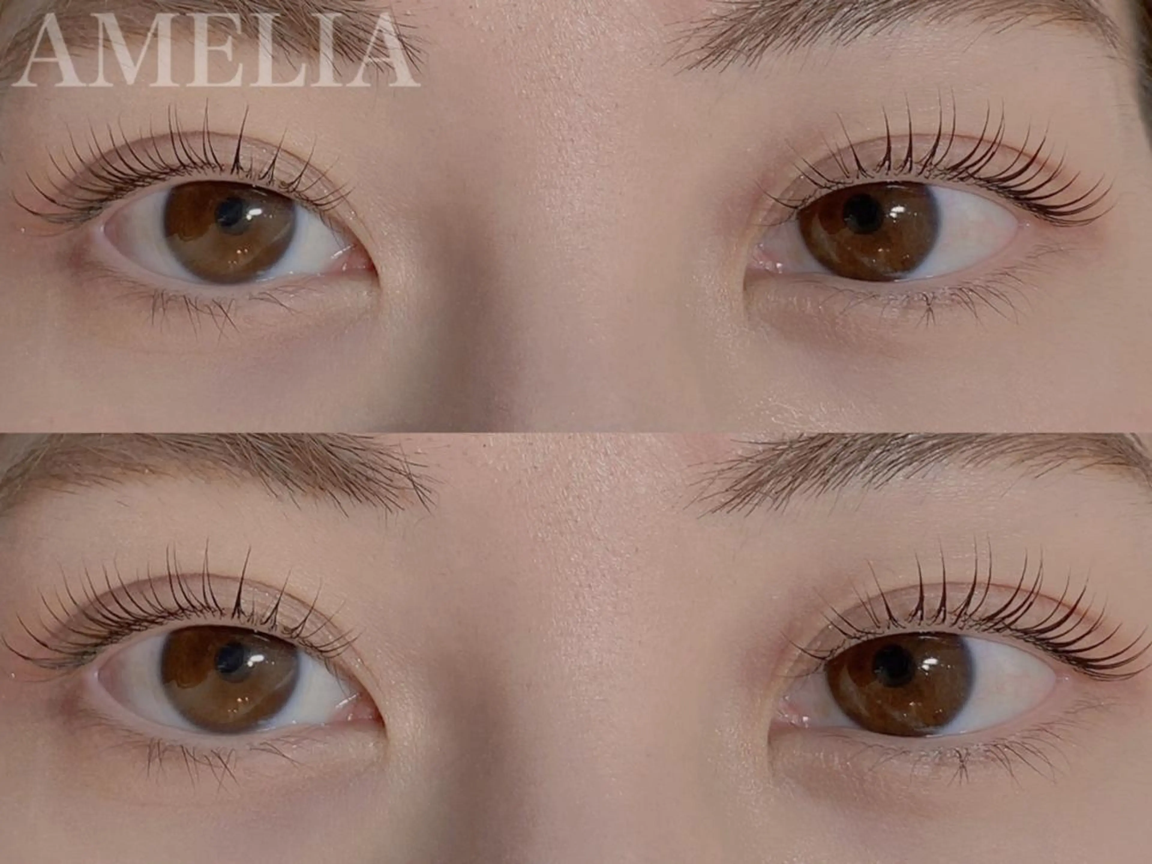 マツエク・マツパ まつげパーマ AMELIA Rikakoのマツエク・マツパデザイン