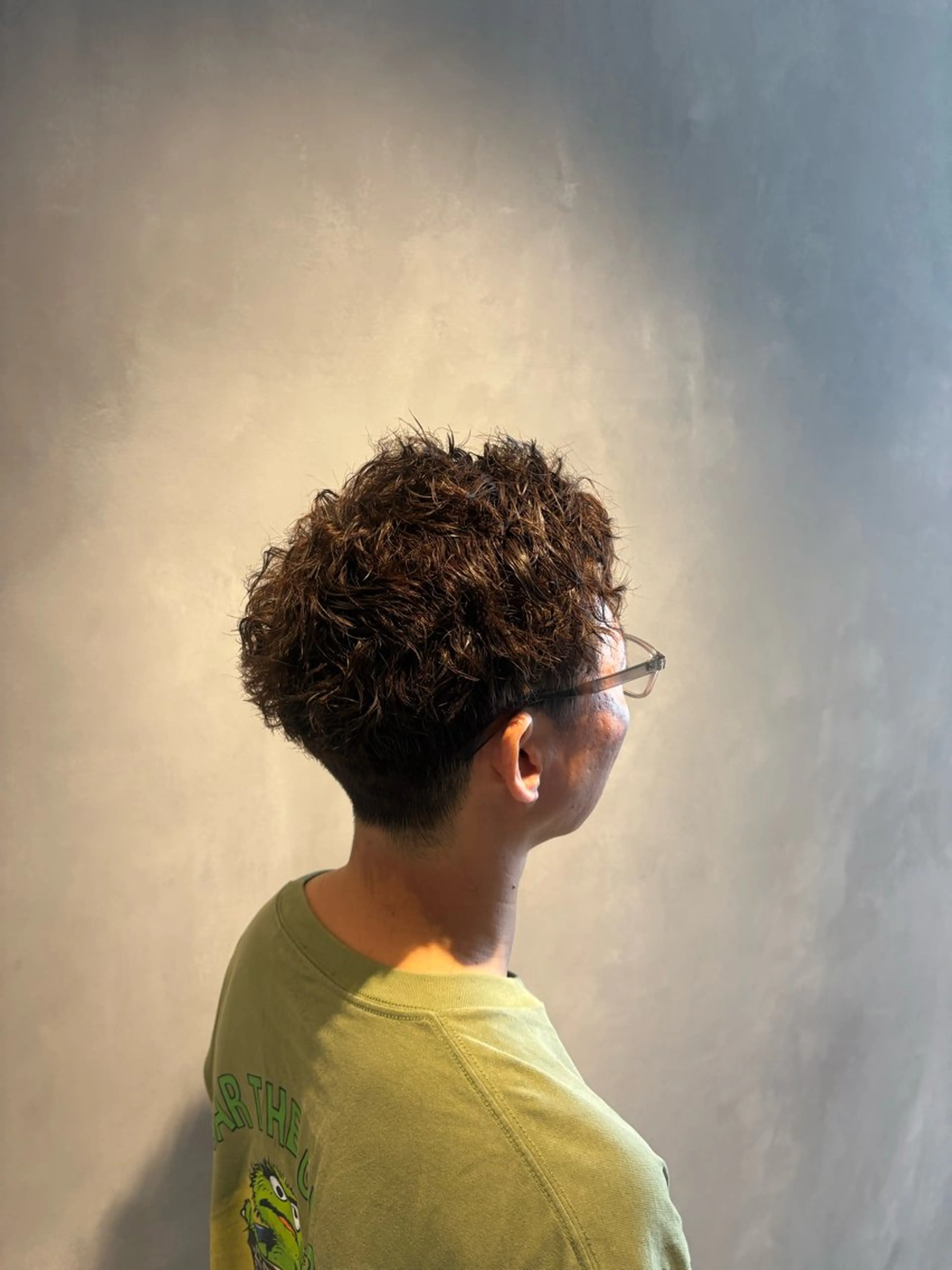 ショート パーマ メンズ カット パーマ トリートメント 10〜20代垢抜けメ ンズ特化/かのんのヘアスタイル