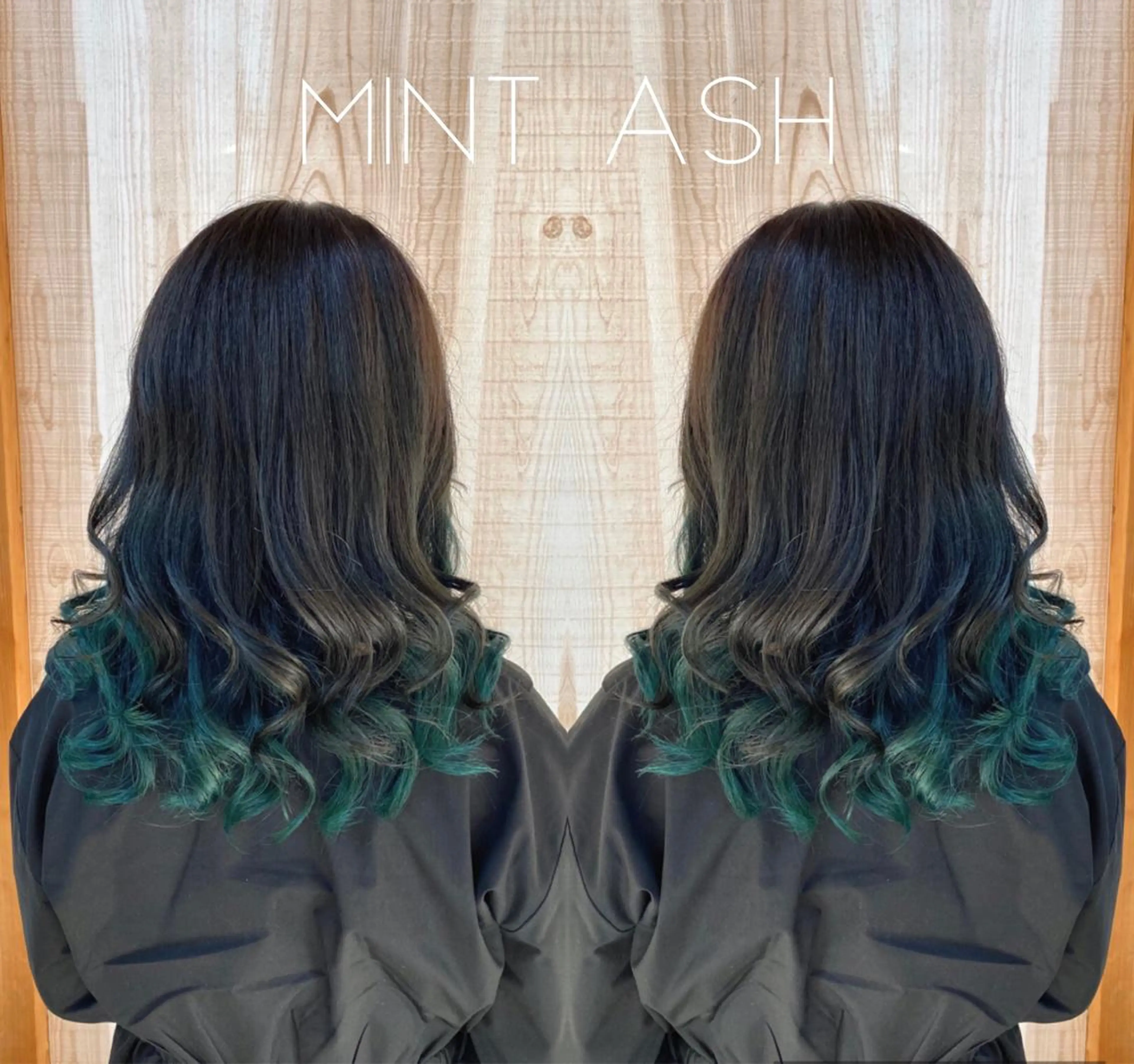 ＊毛先のニュアンスや裾カラーに＊『カット＋グラデーション＋カラー＋トリートメント』の写真