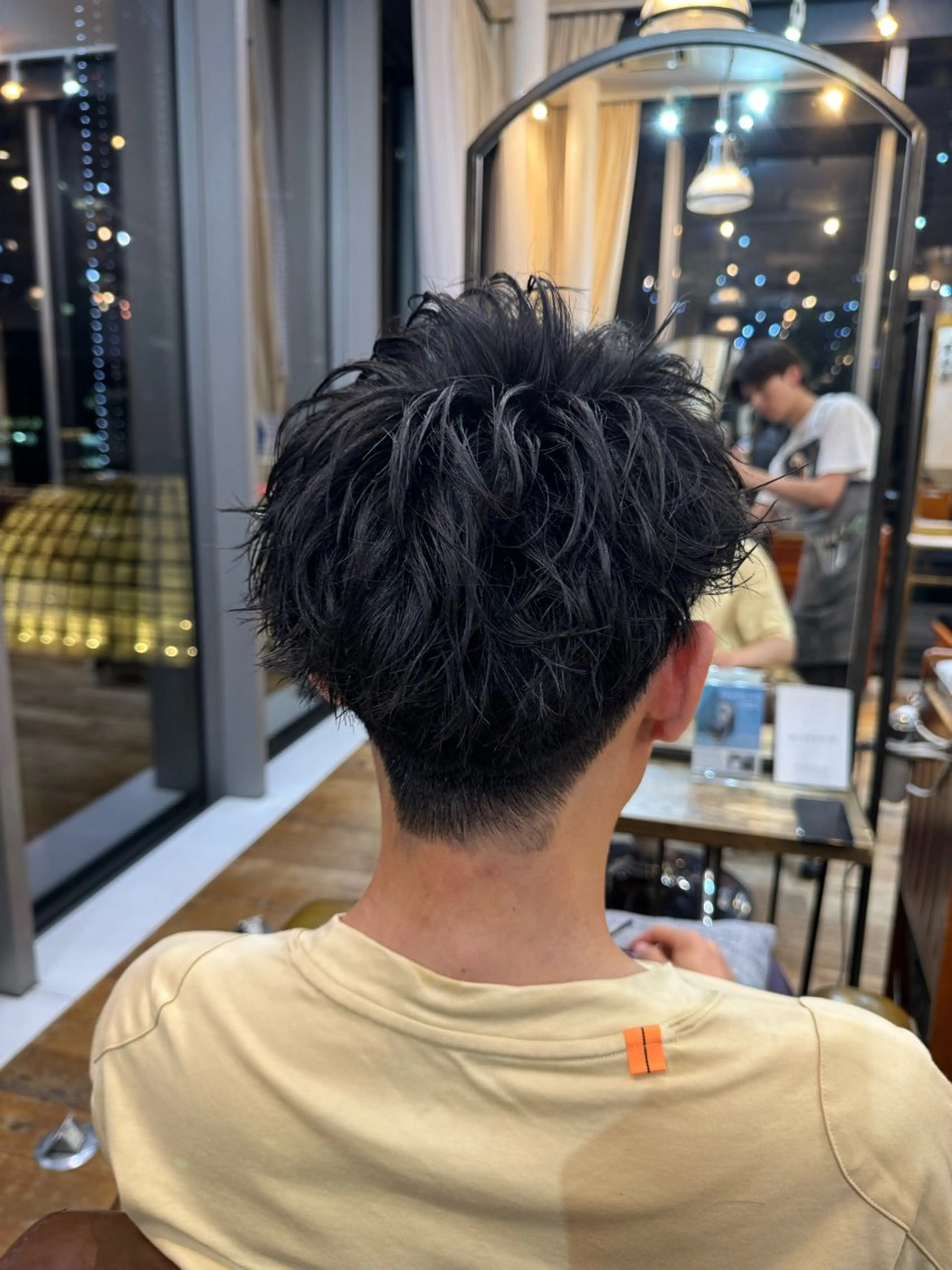 パーマ メンズ 🐋湊 ゆうき /ショートカット🫧のヘアスタイル