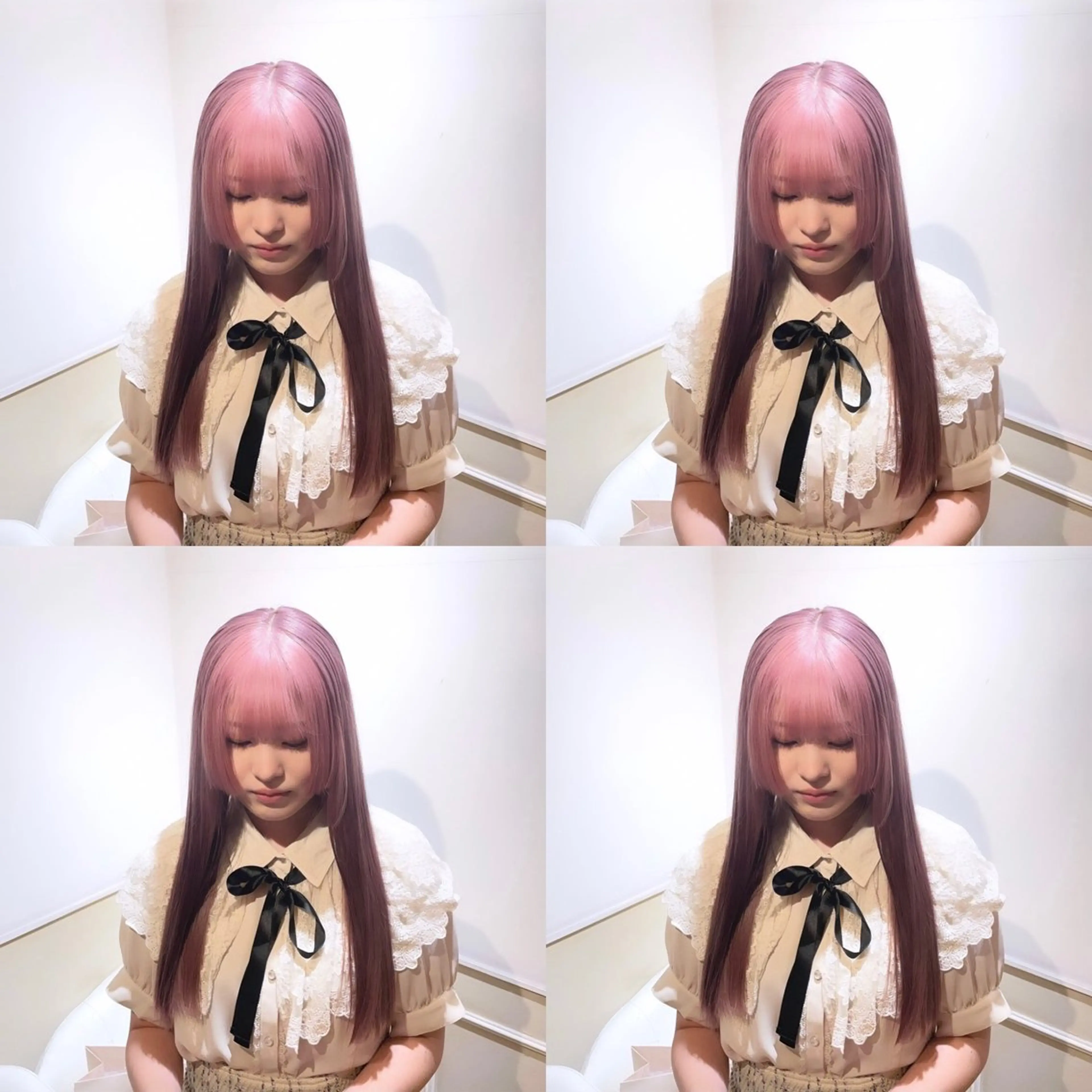 ロング カラー ベージュカラー ピンクカラー ピンクベージュ 🌟トップデザイナー 高橋🌟のヘアスタイル