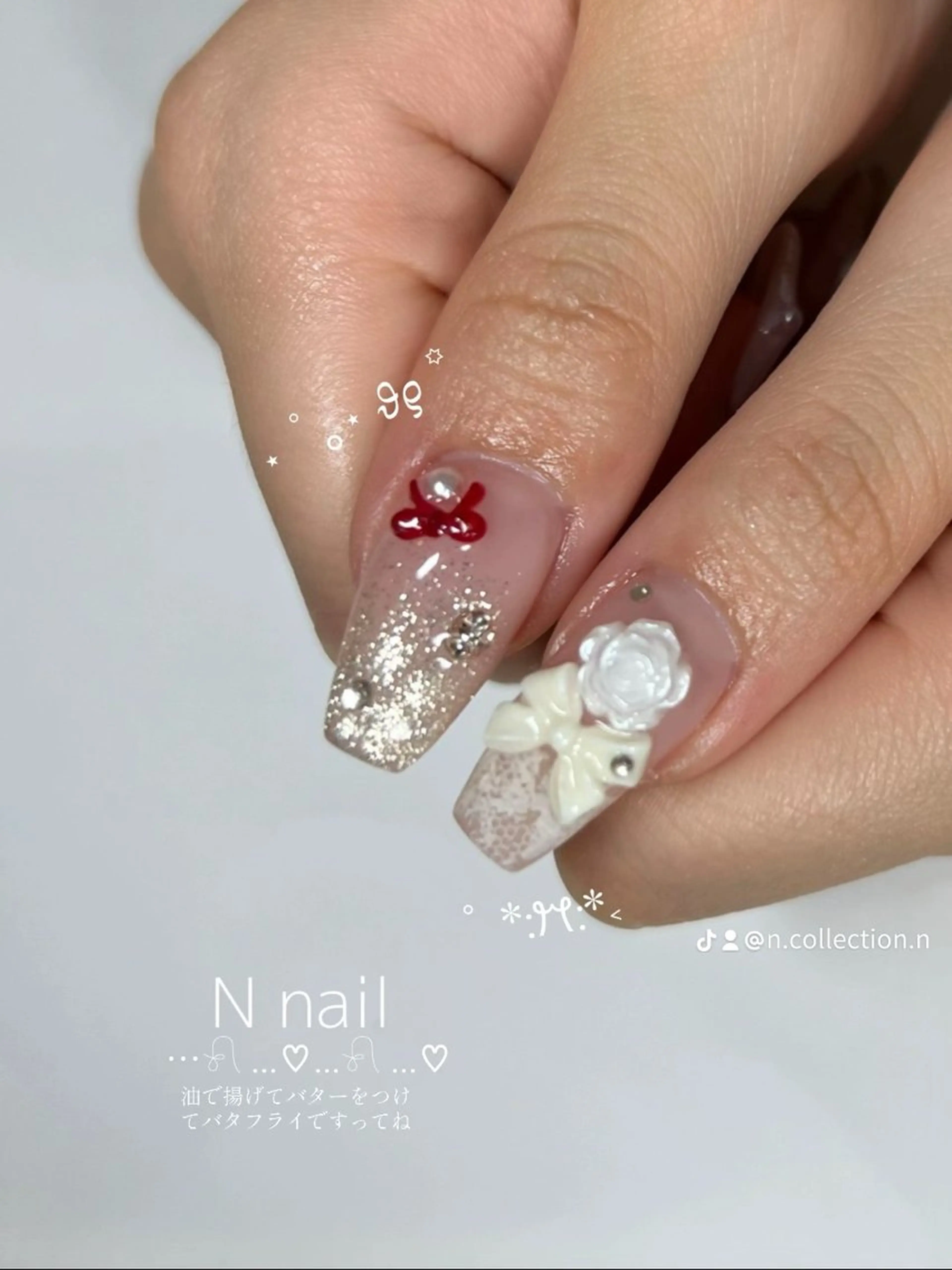 スタッフ指名不可【期間限定】🐈‍⬛🌙長さ出し10本90分アートコース¥9500​〜​¥15000の写真