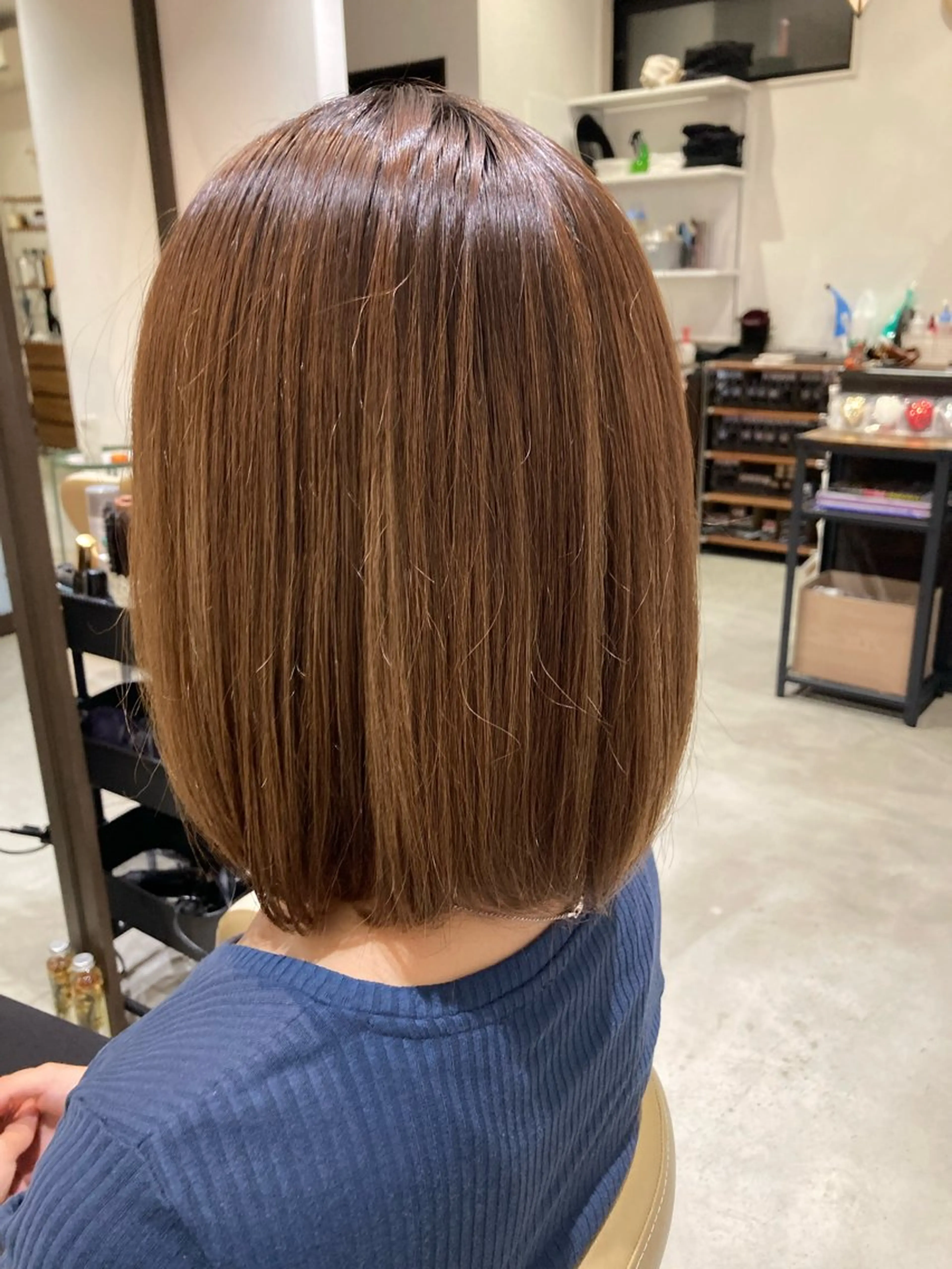 トリートメント 折本 沙織のヘアスタイル