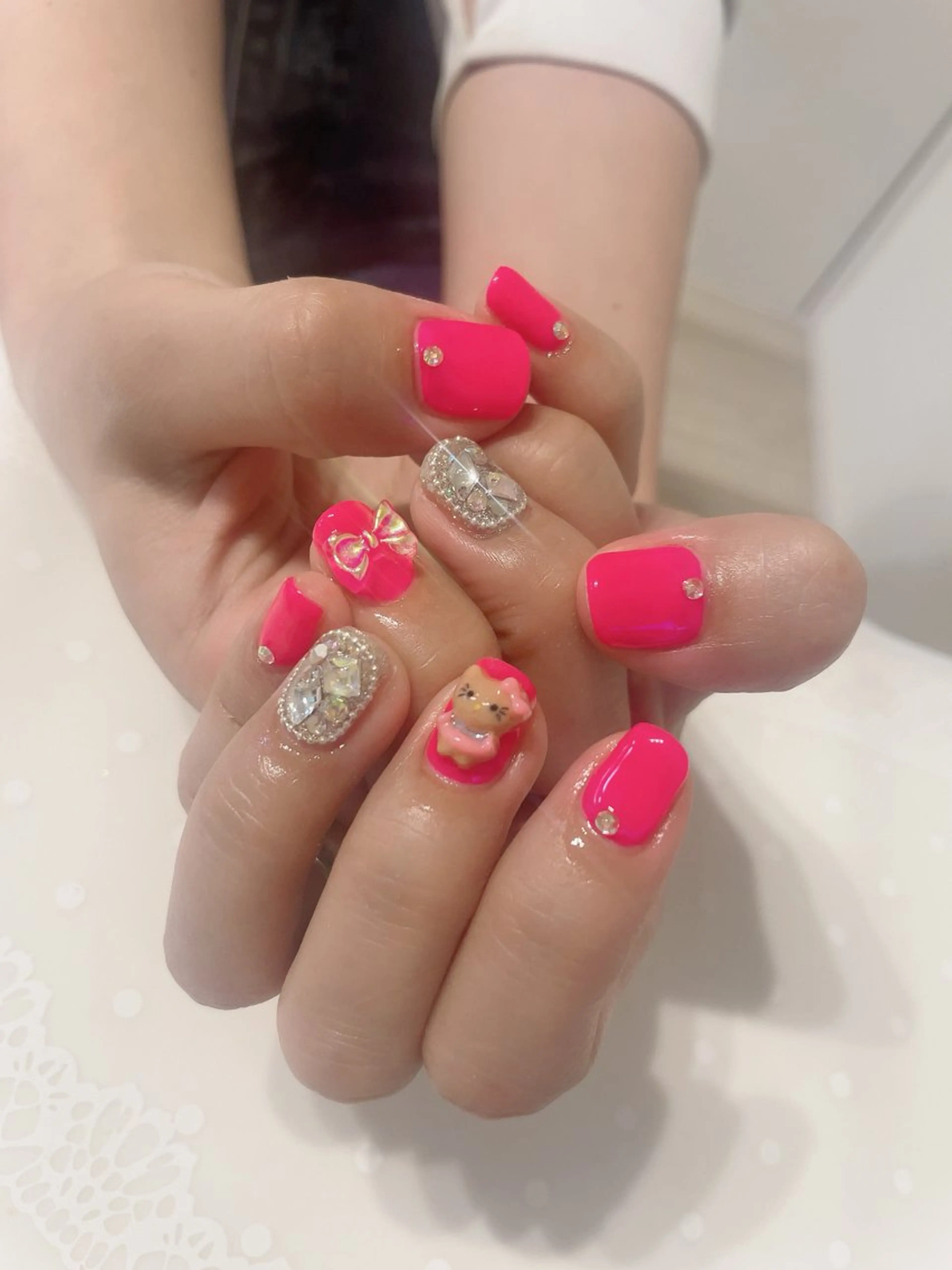 ネイル ピンク ハンドネイル * haruのネイルデザイン