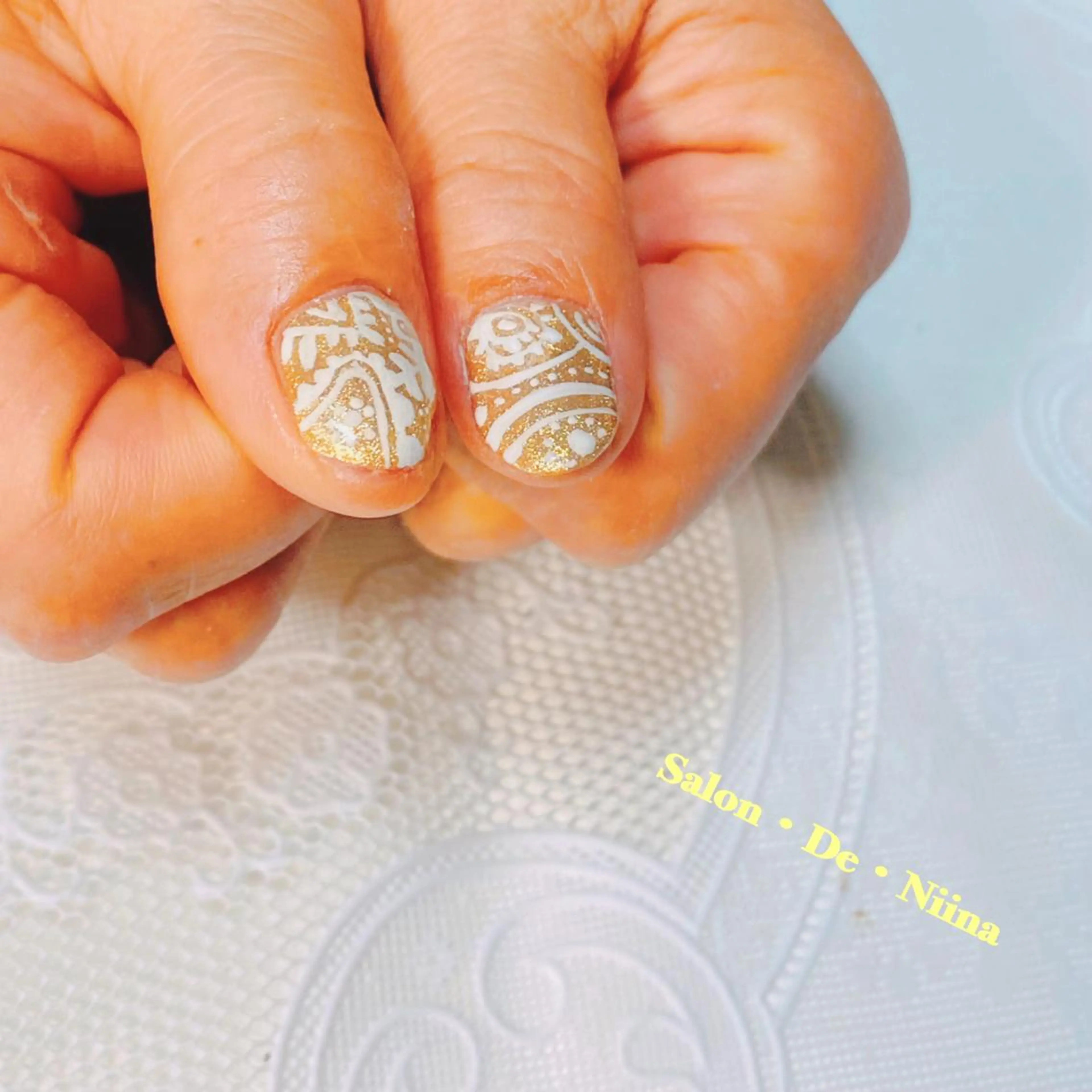 ネイル ゴージャス Salon•de•Niina所属・ボディビルダーSal on.DeNiinaのネイルデザイン