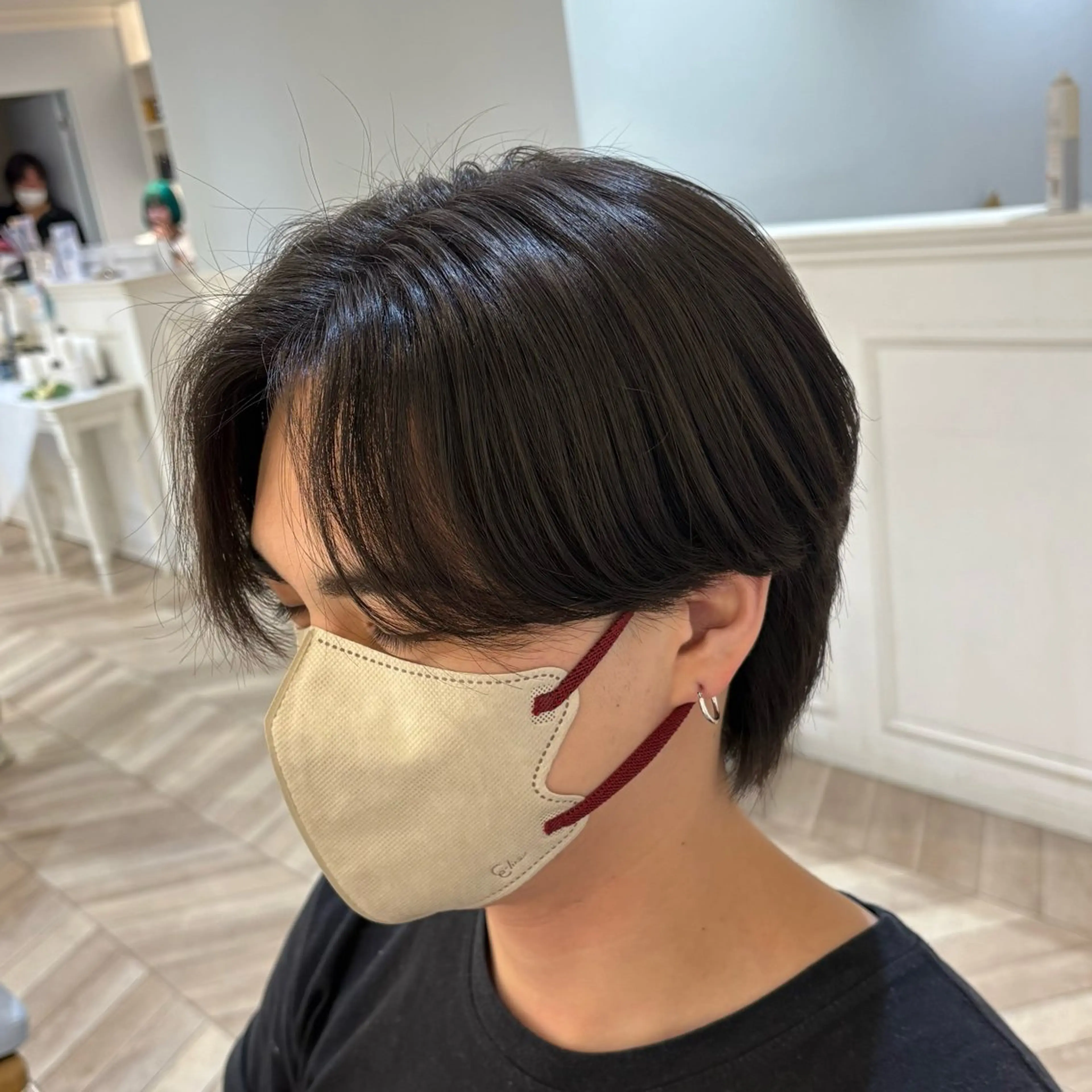 🧑🏻men's カット+縮毛矯正🧑🏻の写真