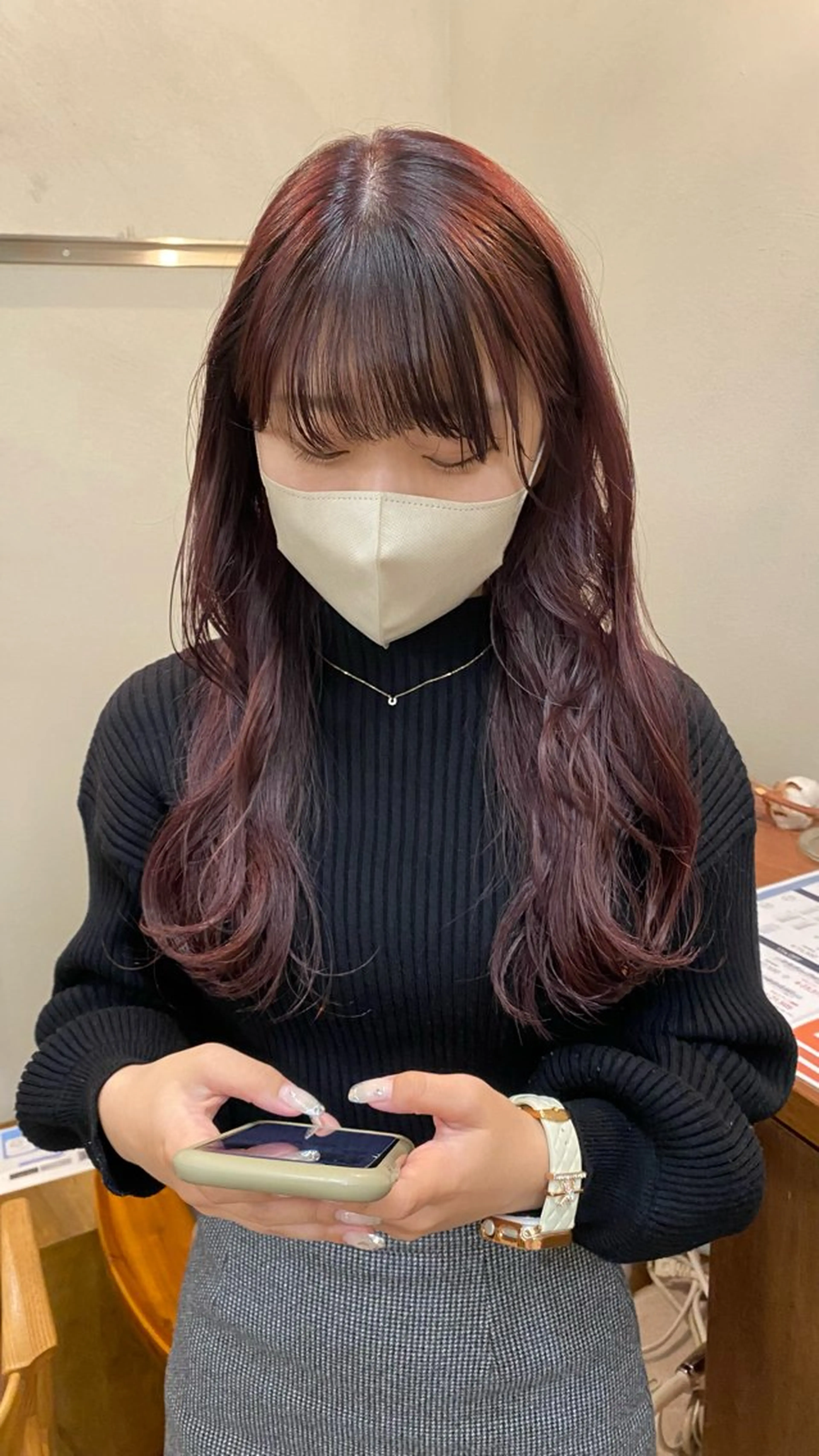 ロング NIKO/名古屋/ 伏見/花屋併設のヘアスタイル