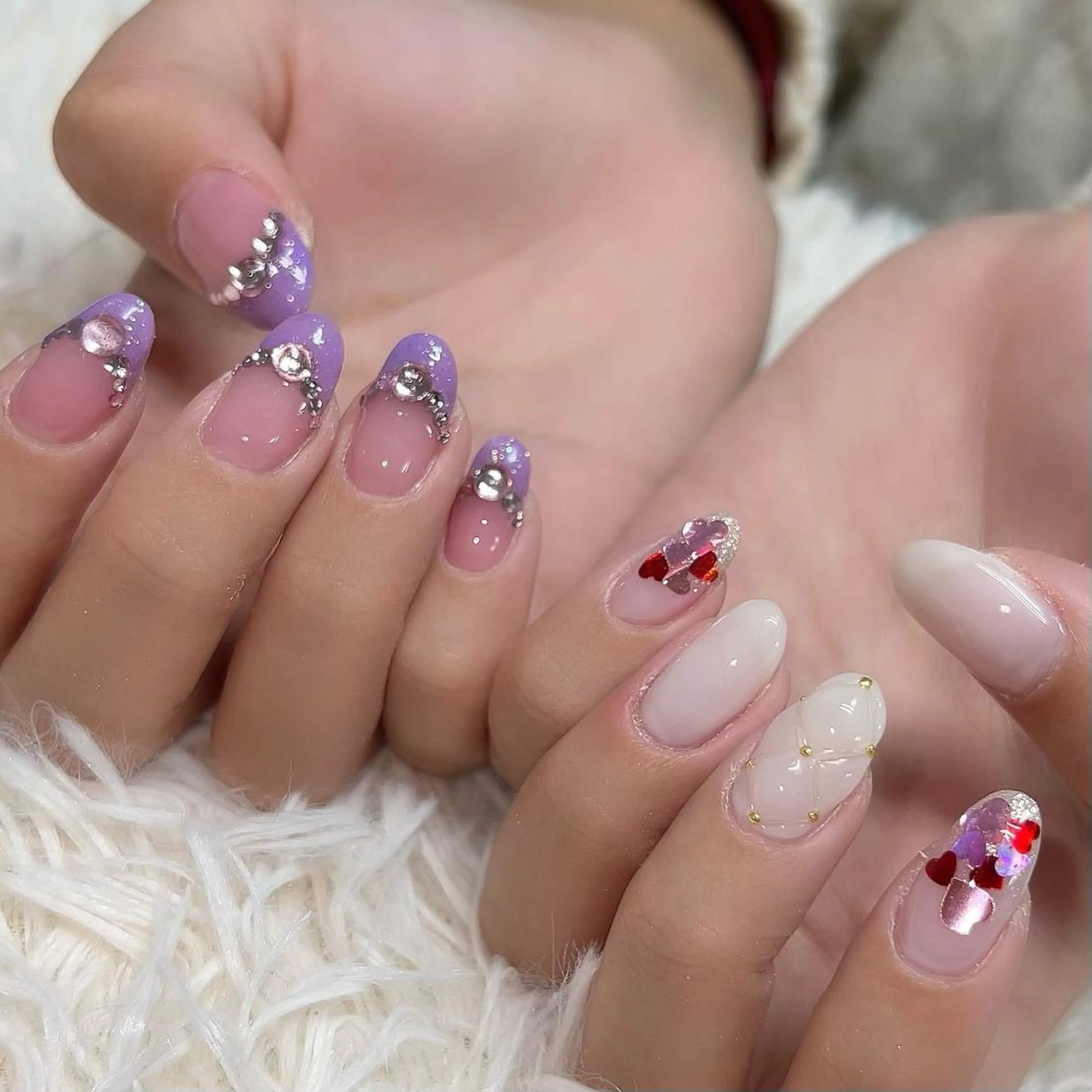 ネイル ハンドネイル 【Yappy🌈】 💖P-tanaのネイルデザイン