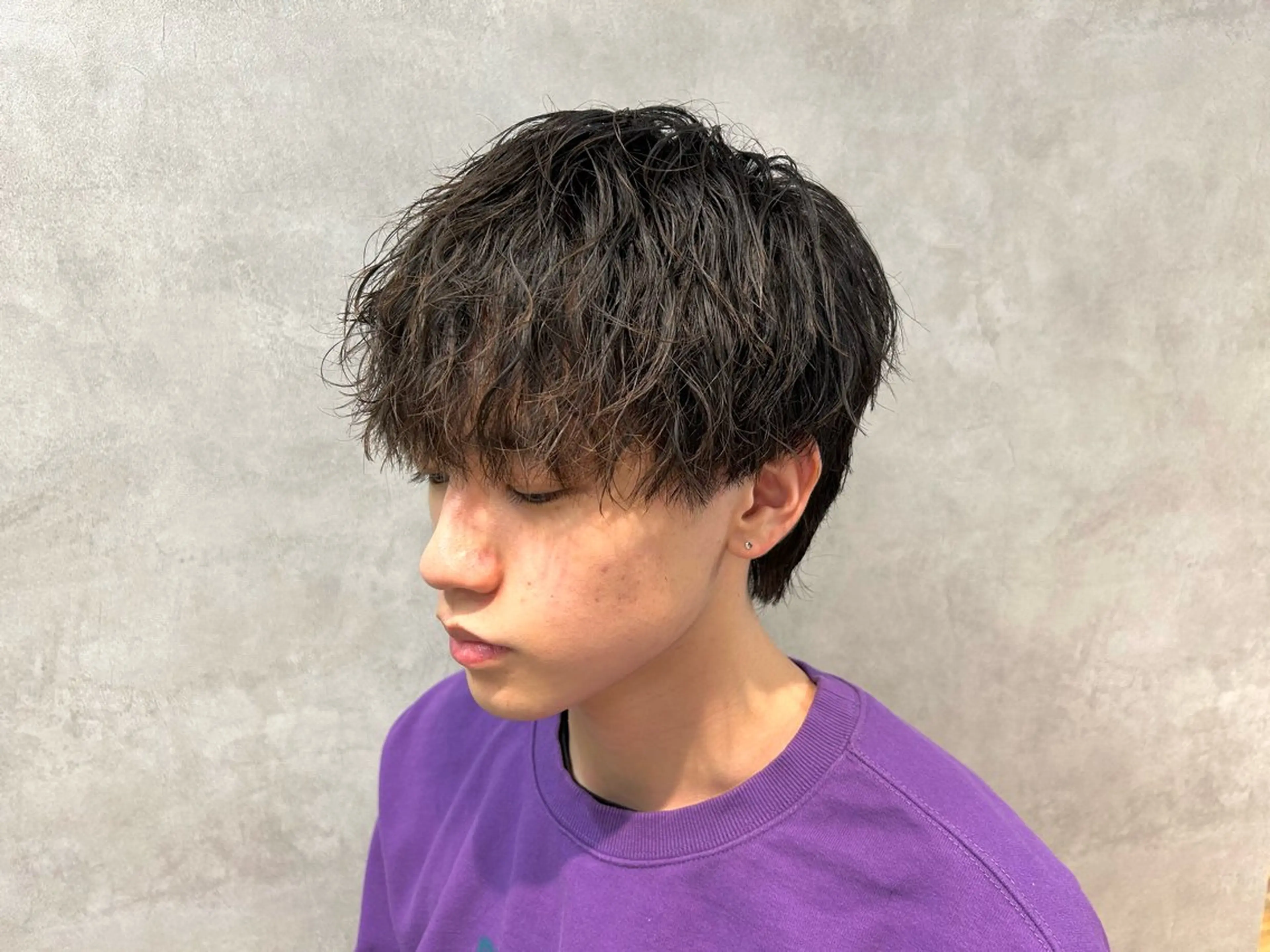 ミディアム メンズ カット 🔥メンズ専門🔥 塩拓巳のヘアスタイル