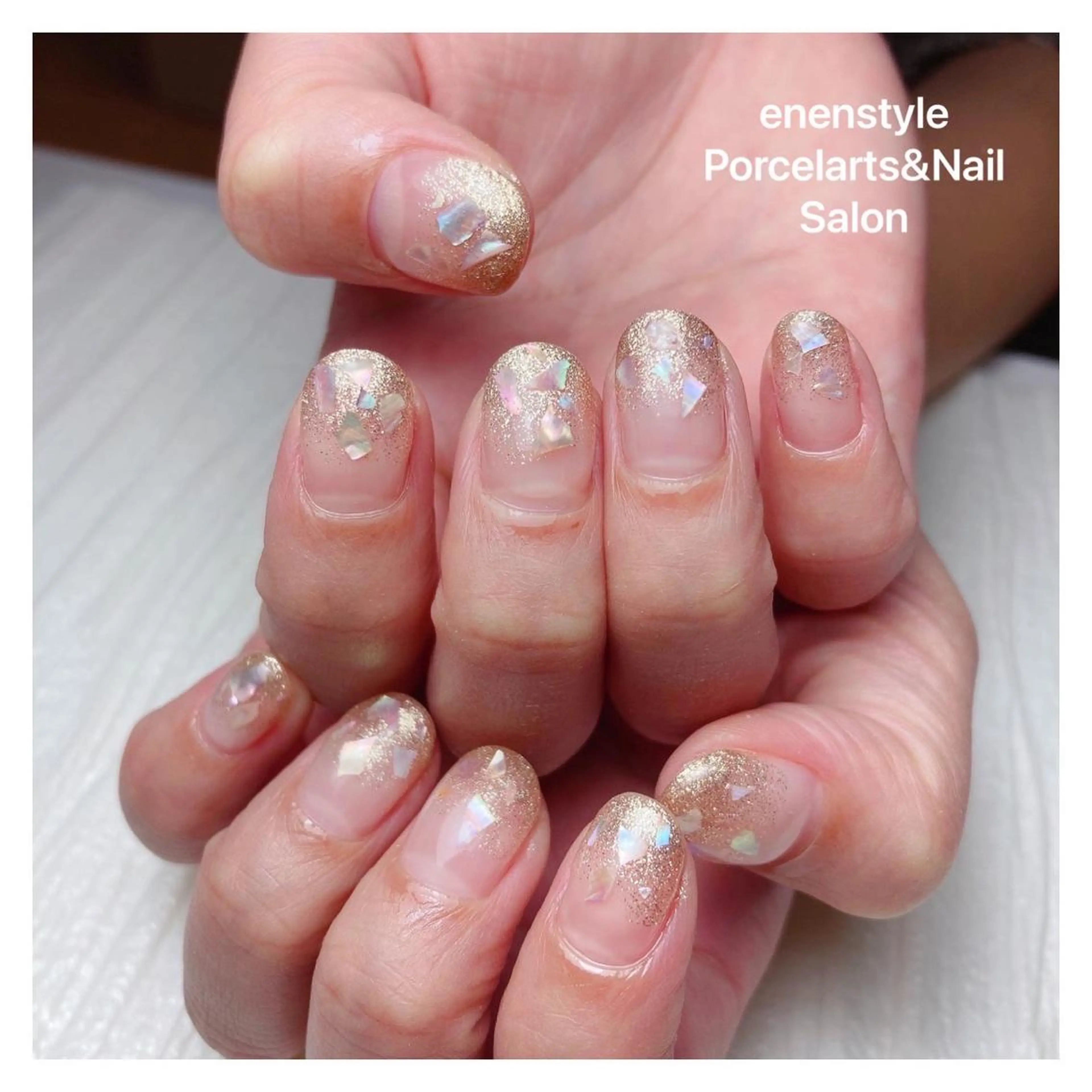 ミディアム ネイル 👑enen style👑のネイルデザイン