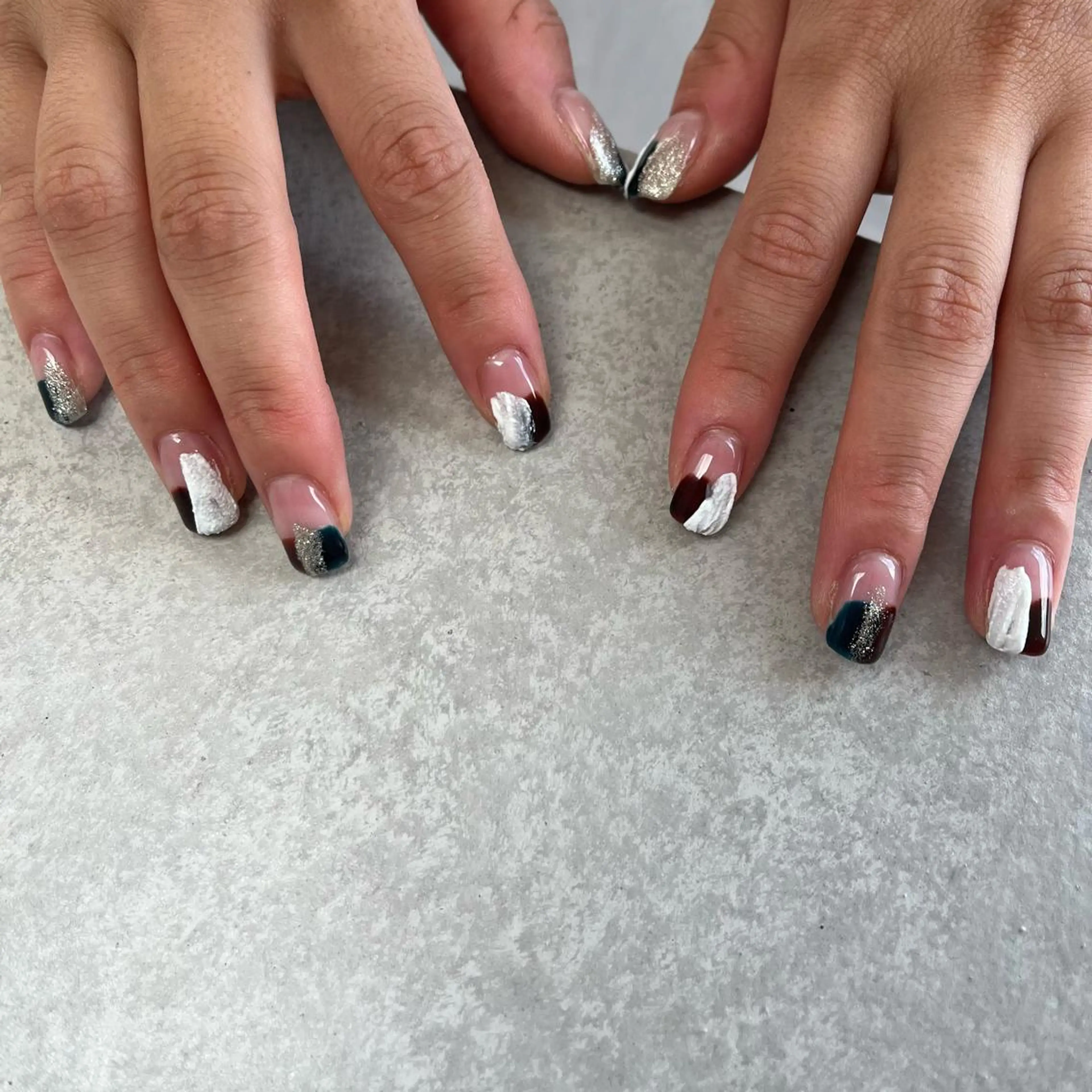 ネイル 🤎Two ERI🤎のネイルデザイン