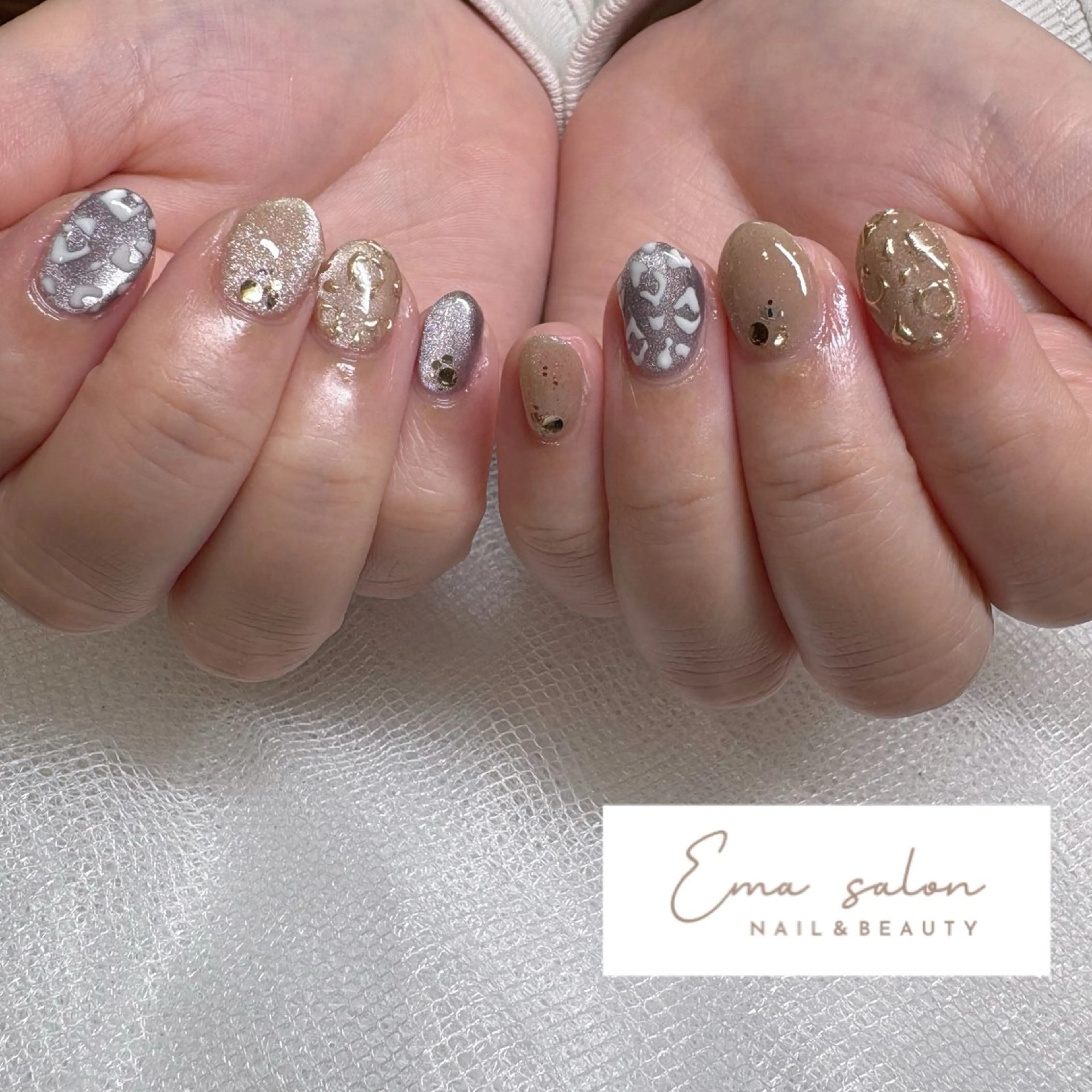 ネイル ハンドネイル Ema salon satomiのネイルデザイン