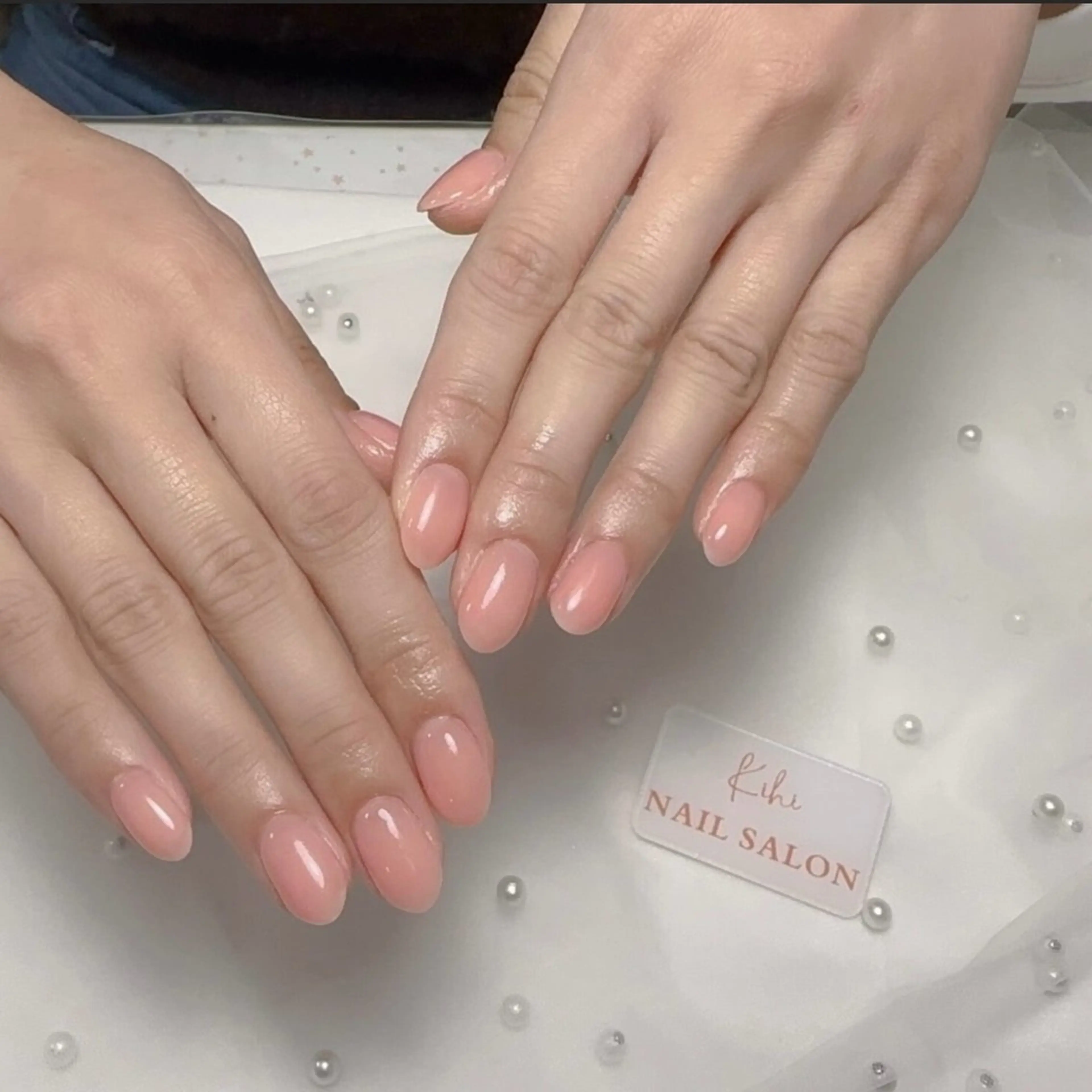 ネイル アートネイル フレンチネイル ジェルネイル グラデーション 韓国ネイル ハンドネイル ハンドケア さくら💮💮 【オフ無料】のネイルデザイン