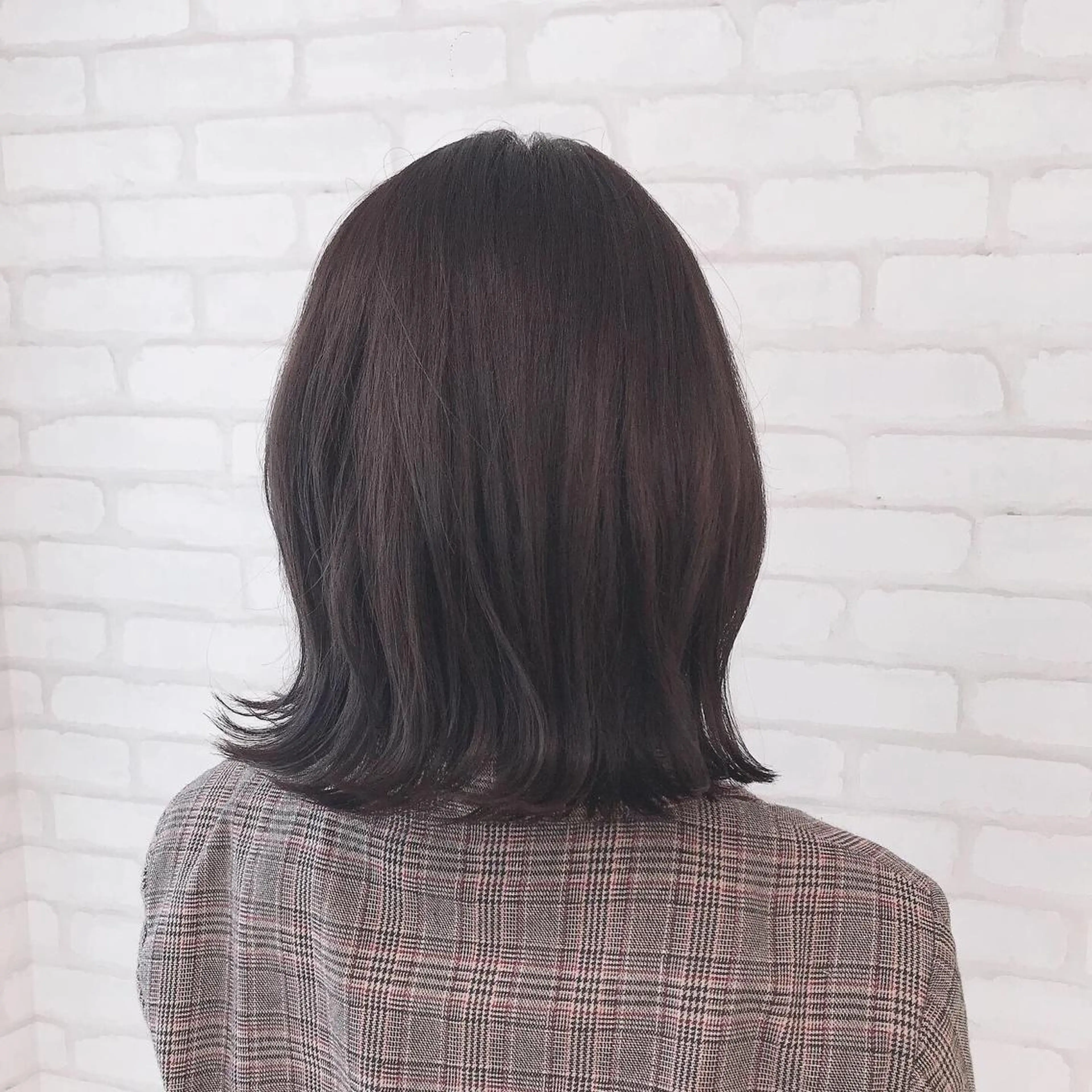 ミディアム カラー abilita AZUSAのヘアスタイル