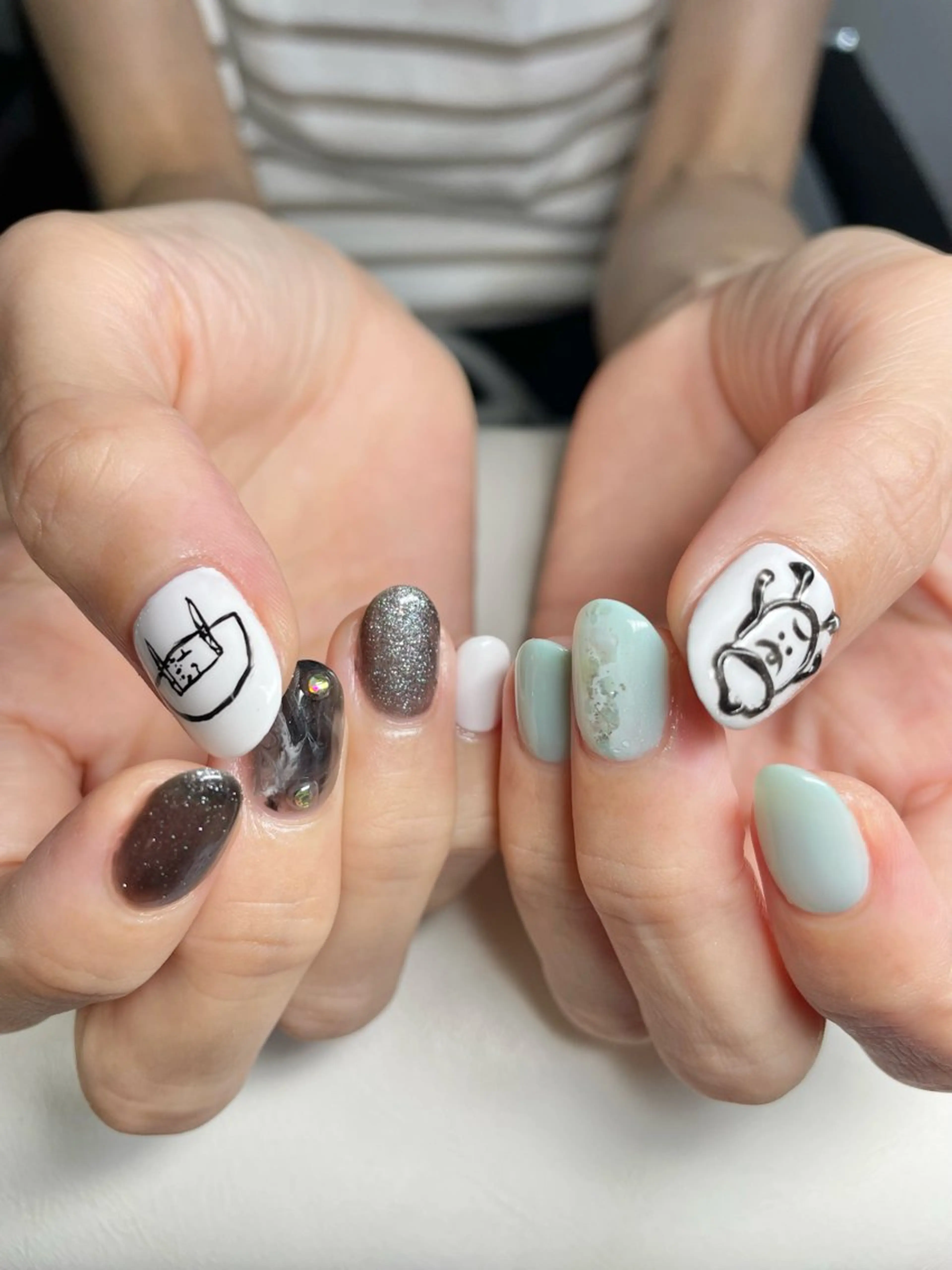 ネイル ハンドネイル Rena-ju キャサディのネイルデザイン