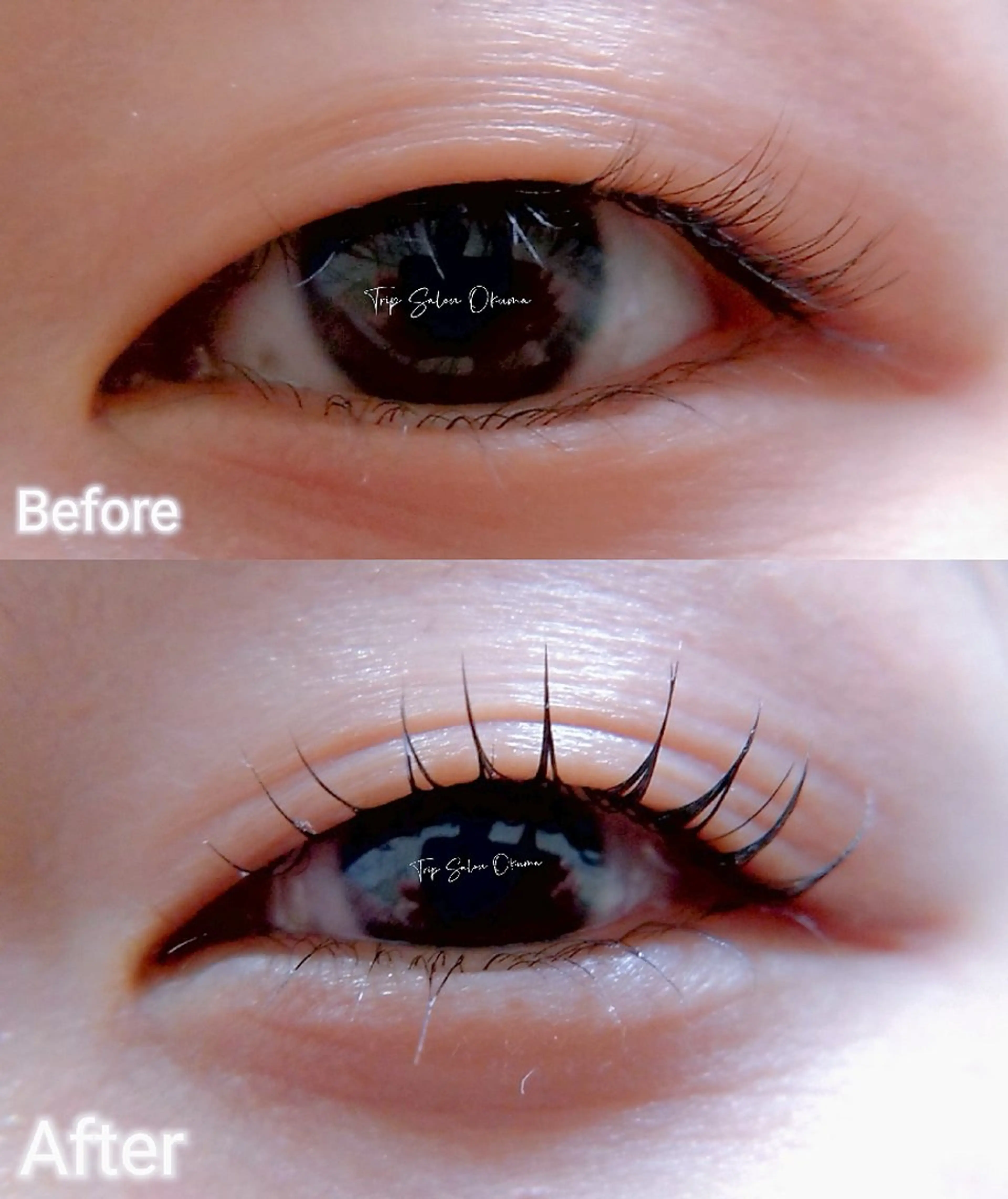 マツエク・マツパ 一重×まつ毛パーマ Trip Salon Okuma所属・❤LEDまつぱ❤那覇 🅿️有、泉崎のマツエク・マツパデザイン