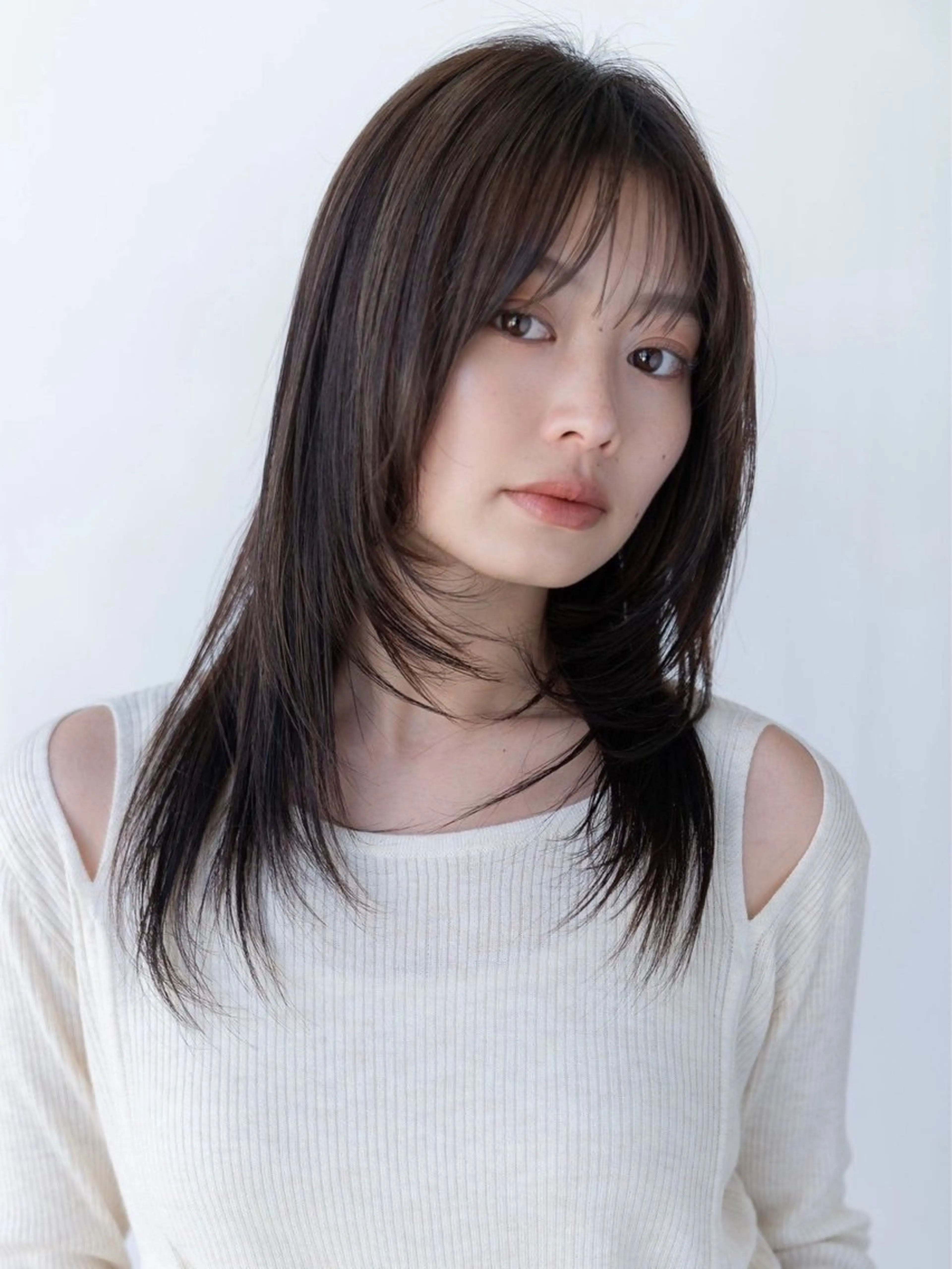 ミディアム カラー ✨髪質改善 縮毛矯正 艶髪 立川 コウキ✨のヘアスタイル