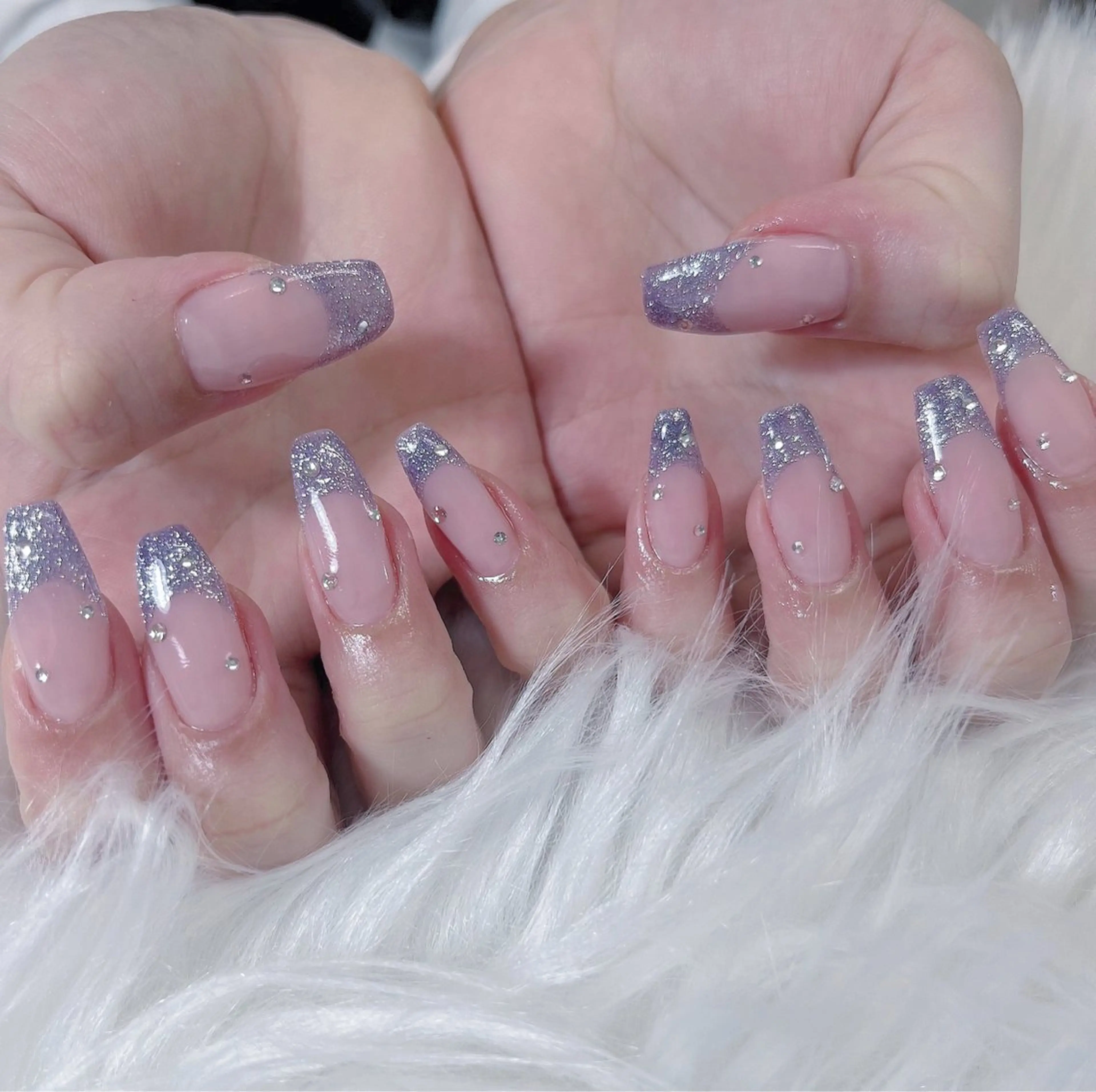ネイル ハンドネイル Maya 🧊🫧‪のネイルデザイン