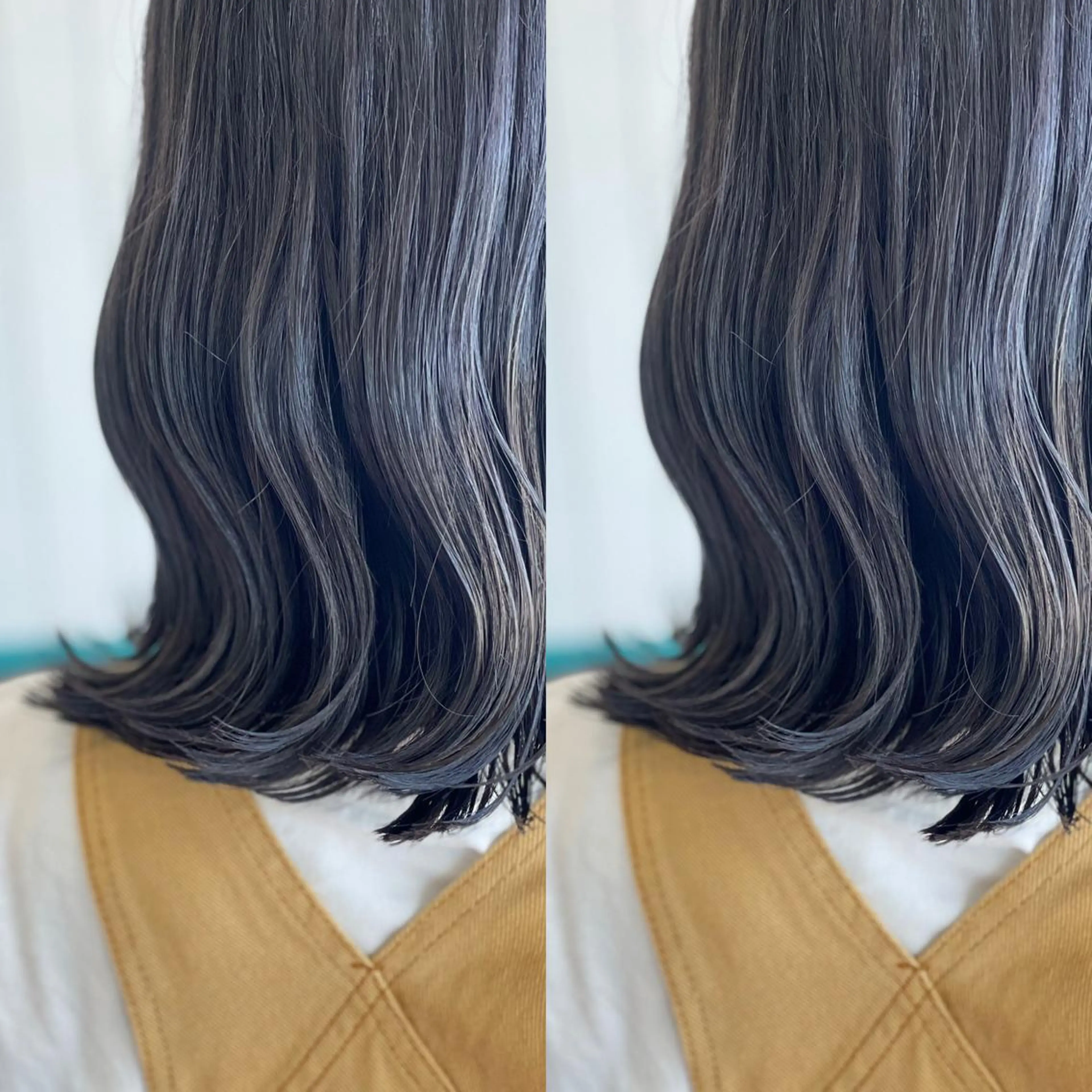 セミロング Snaly カラー特化ページのヘアスタイル