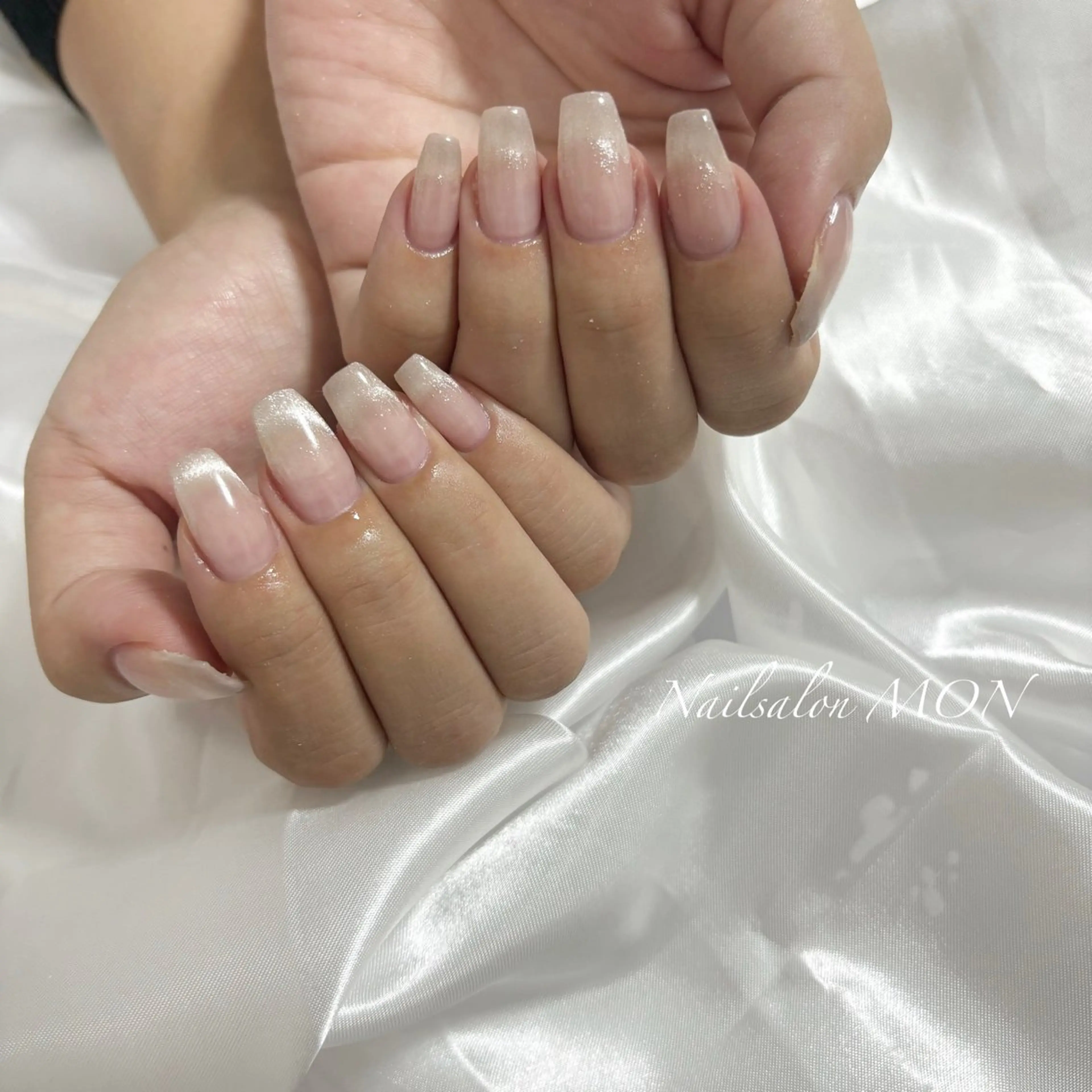 ネイル フレンチネイル ハンドネイル Nailsalon MONのネイルデザイン