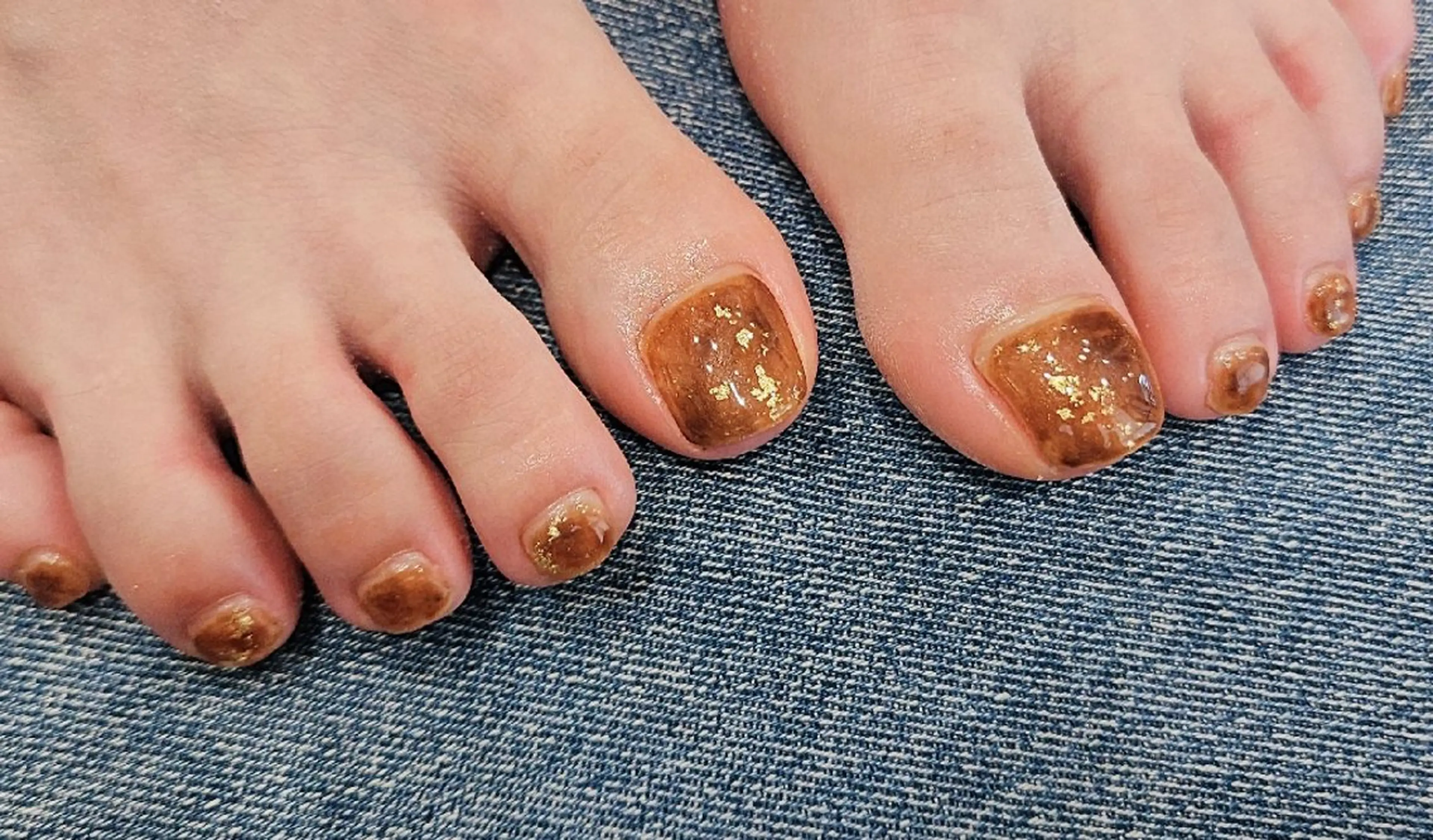 ネイル フットネイル 関口 友菜のヘアスタイル