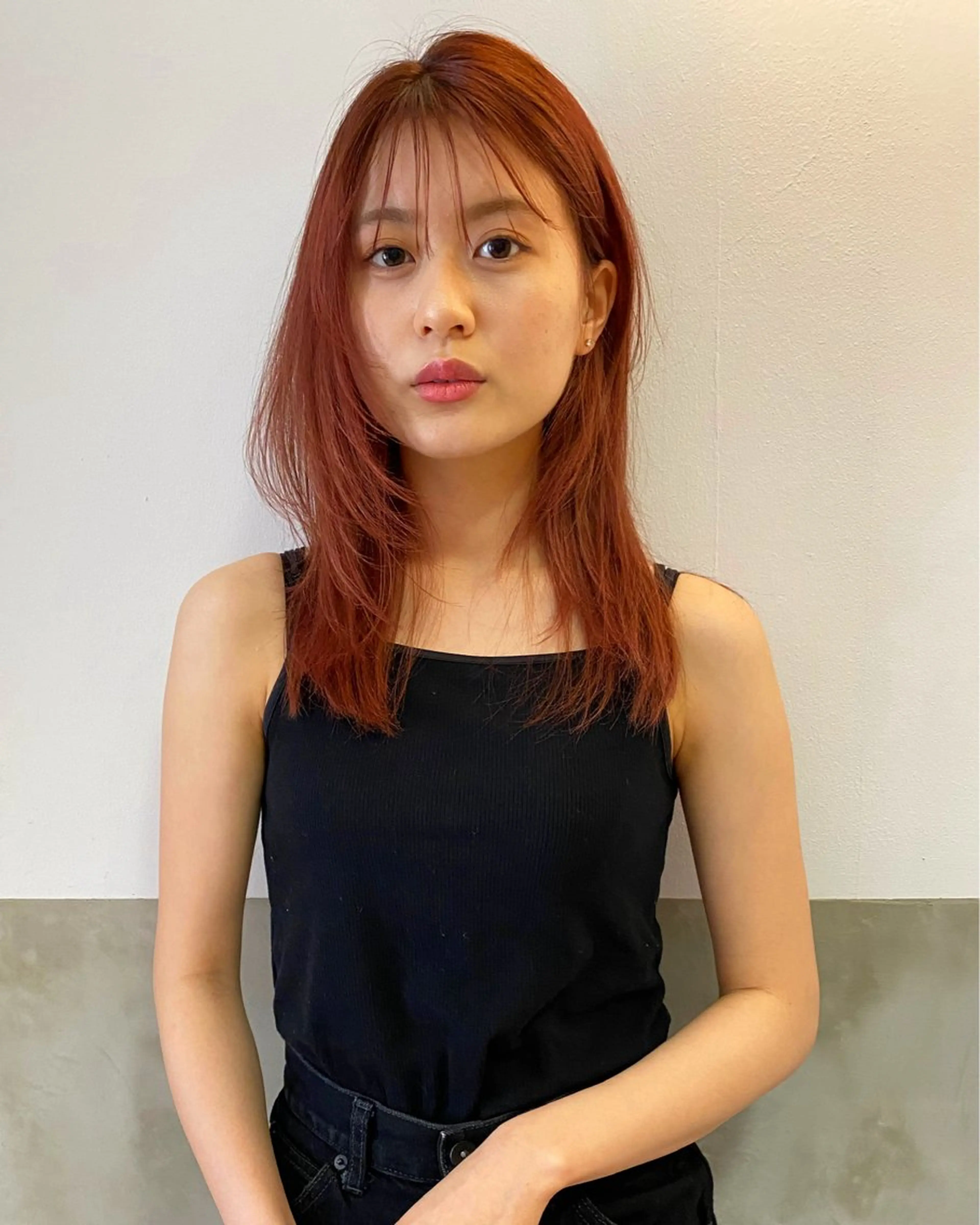 セミロング カラー Pia hair Design Yakuin所属・Pia ツボイ ケイタのヘアスタイル
