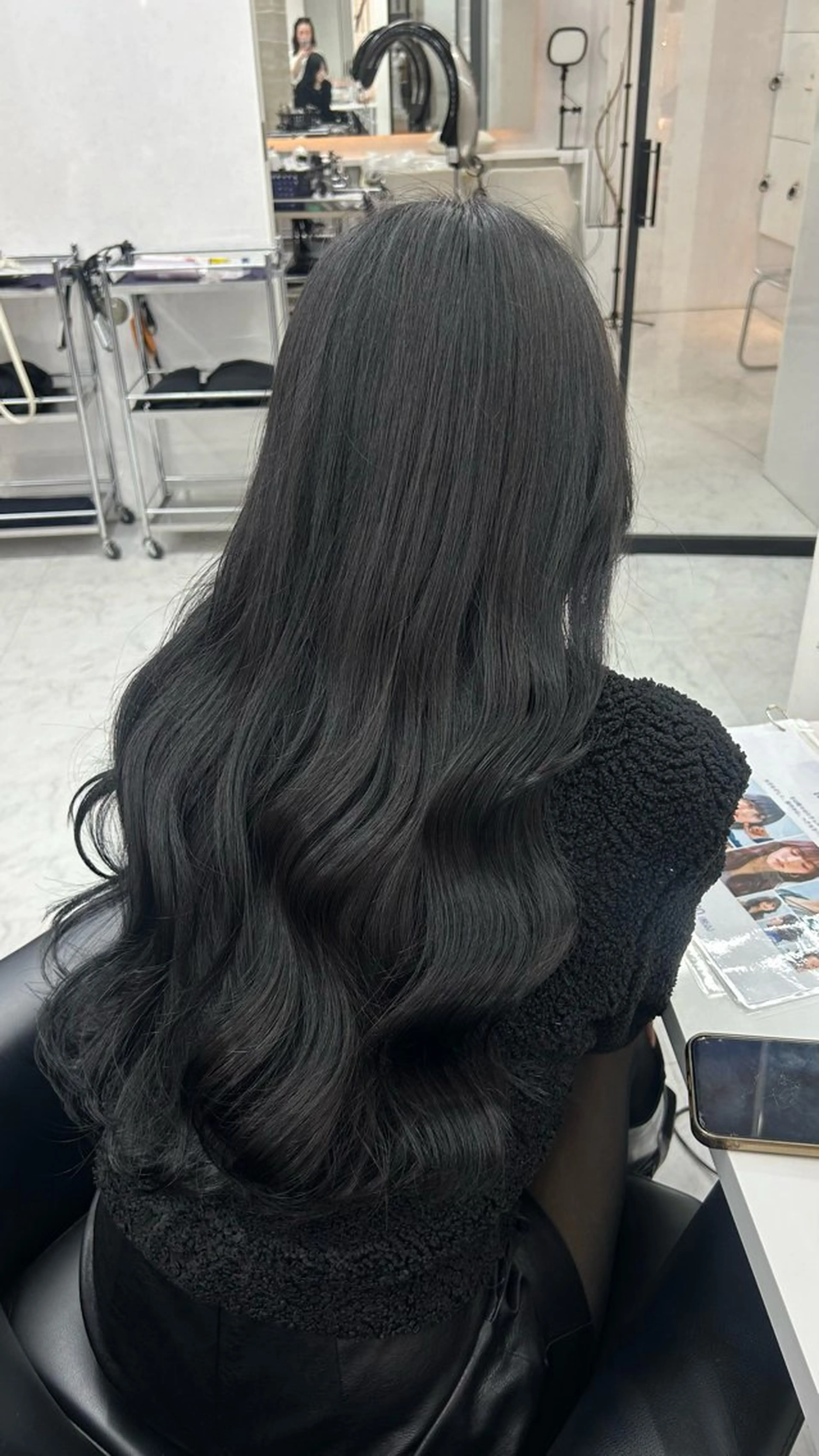 ロング 髪質改善 カット ヘアカラー Aleap owl所属・saria [ALEAP]のヘアスタイル