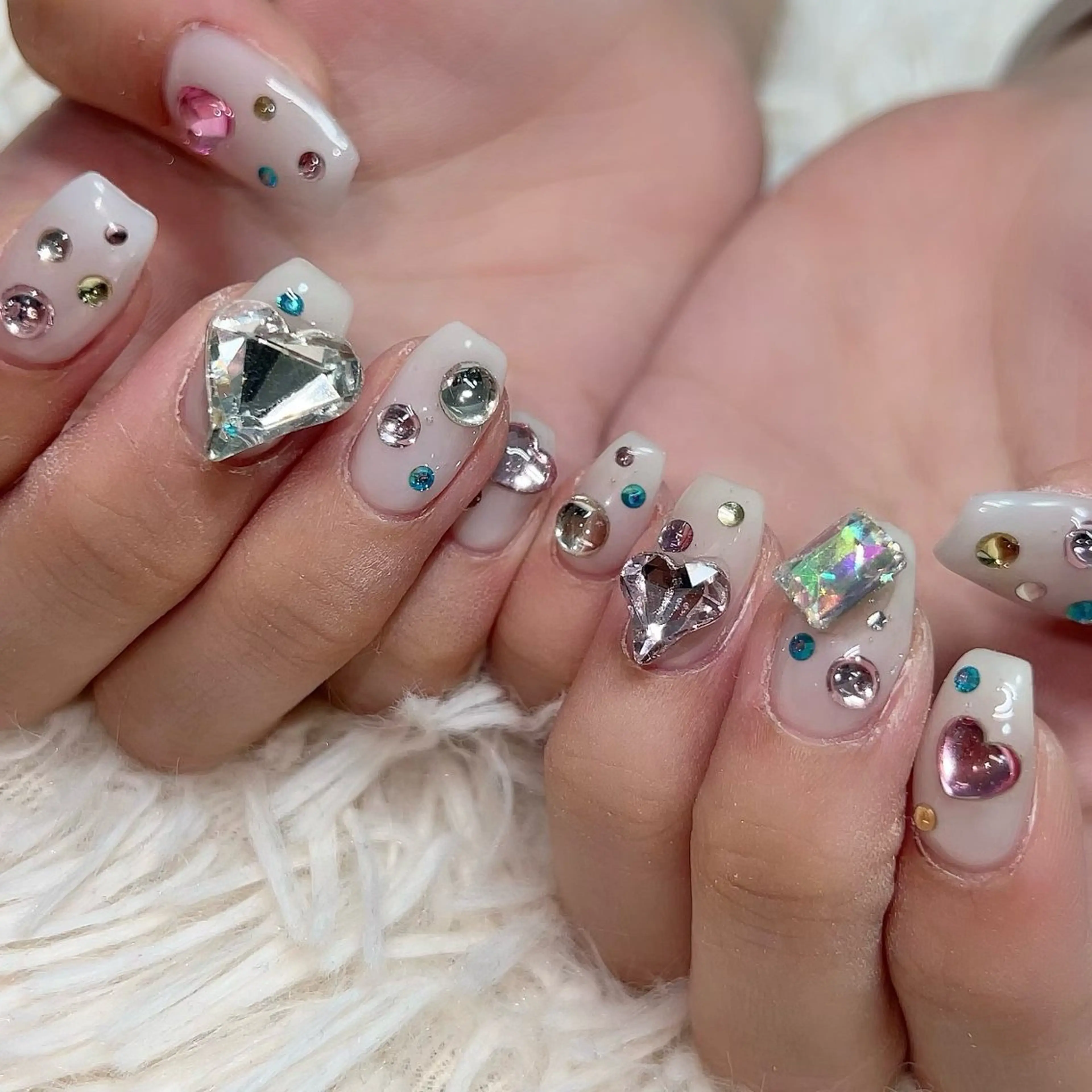 ネイル ハンドネイル 【Yappy🌈】 💖P-tanaのネイルデザイン