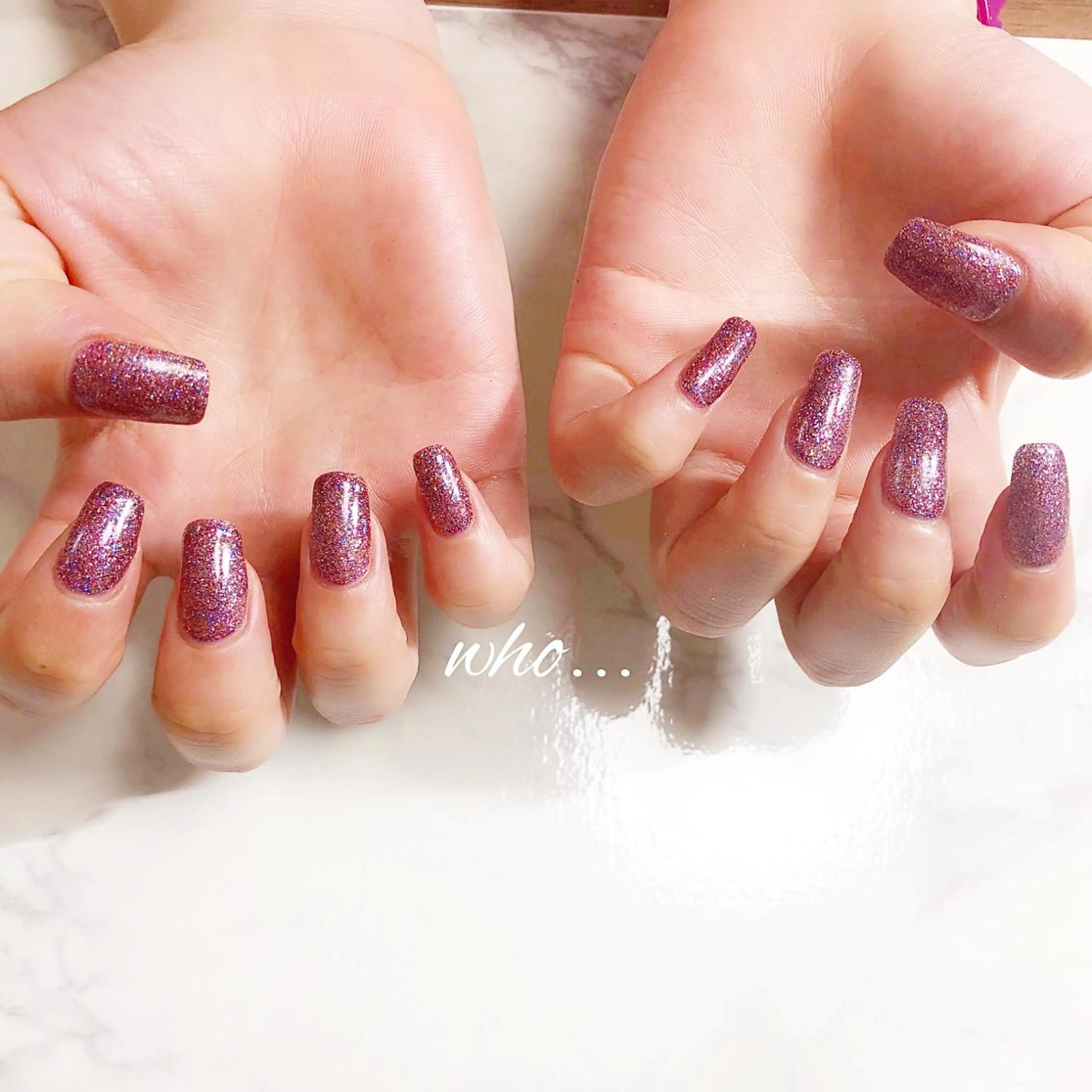 ネイル ラメ(グリッター) NailSalon who...所属・n. fumikoのネイルデザイン