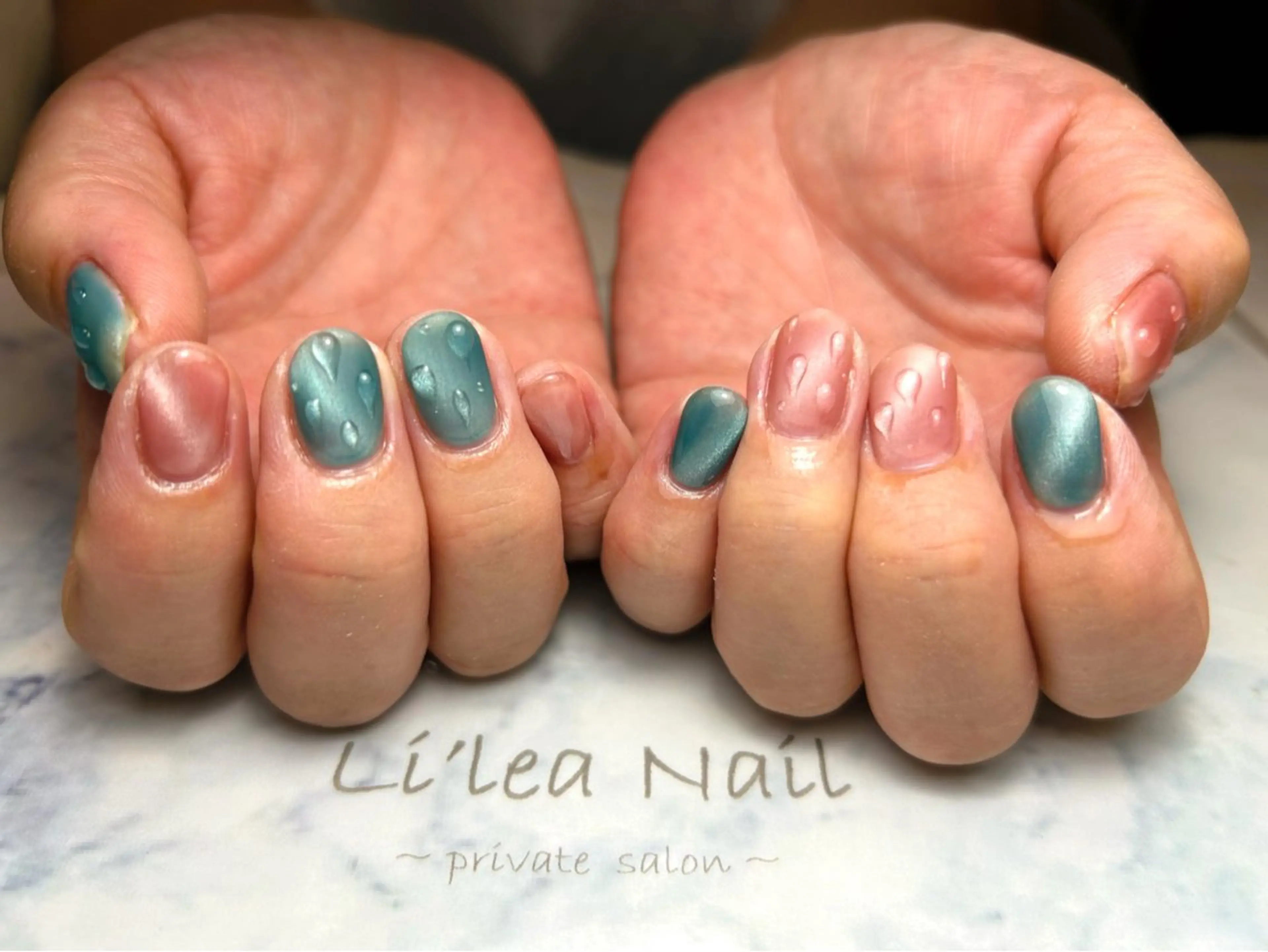 ネイル ハンドネイル Li'leaNail AINAのネイルデザイン