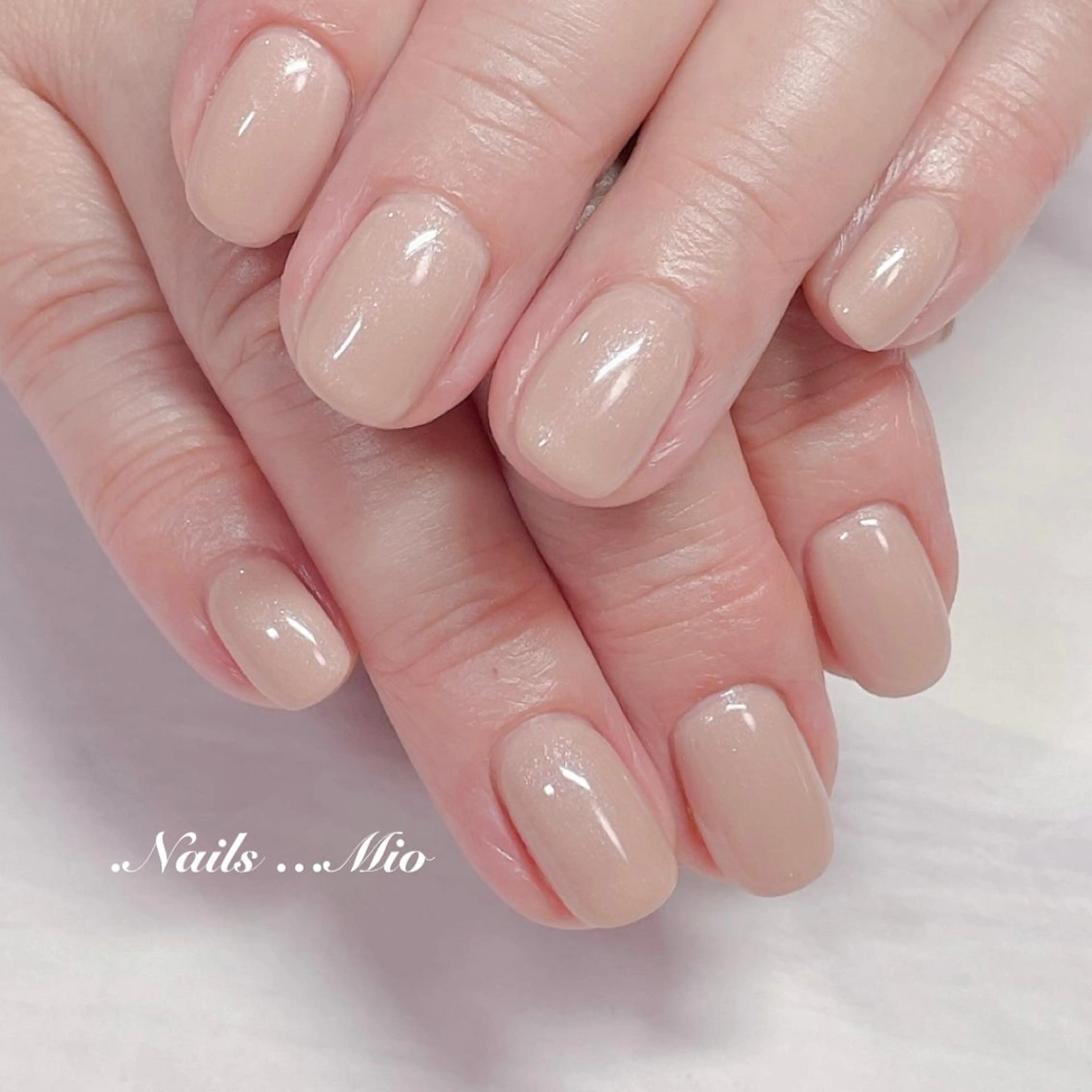ネイル ジェルネイル ワンカラーネイル .Nails Mio 赤羽西ネイルサロンのネイルデザイン