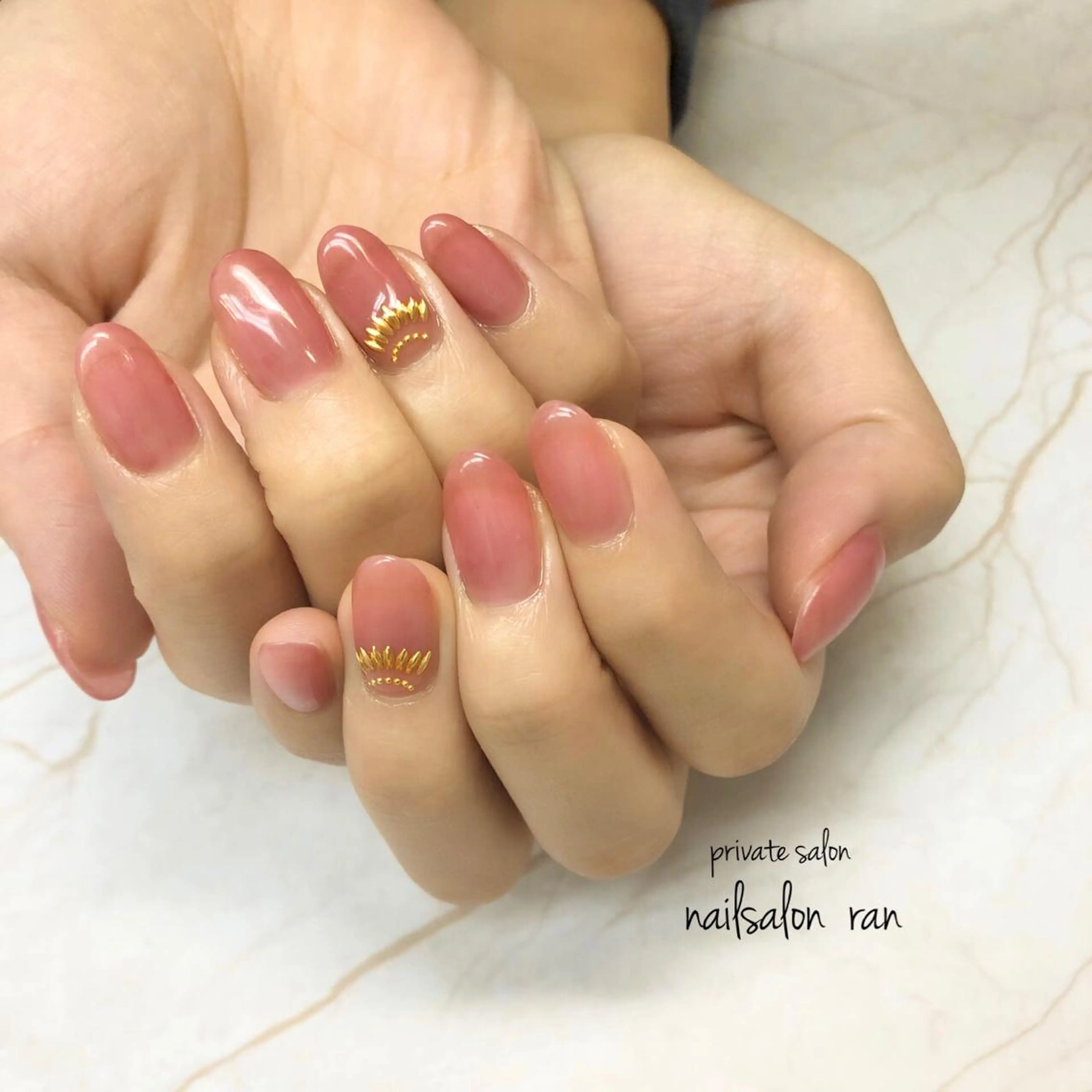 ネイル 持ち込み nailsalon ranのネイルデザイン