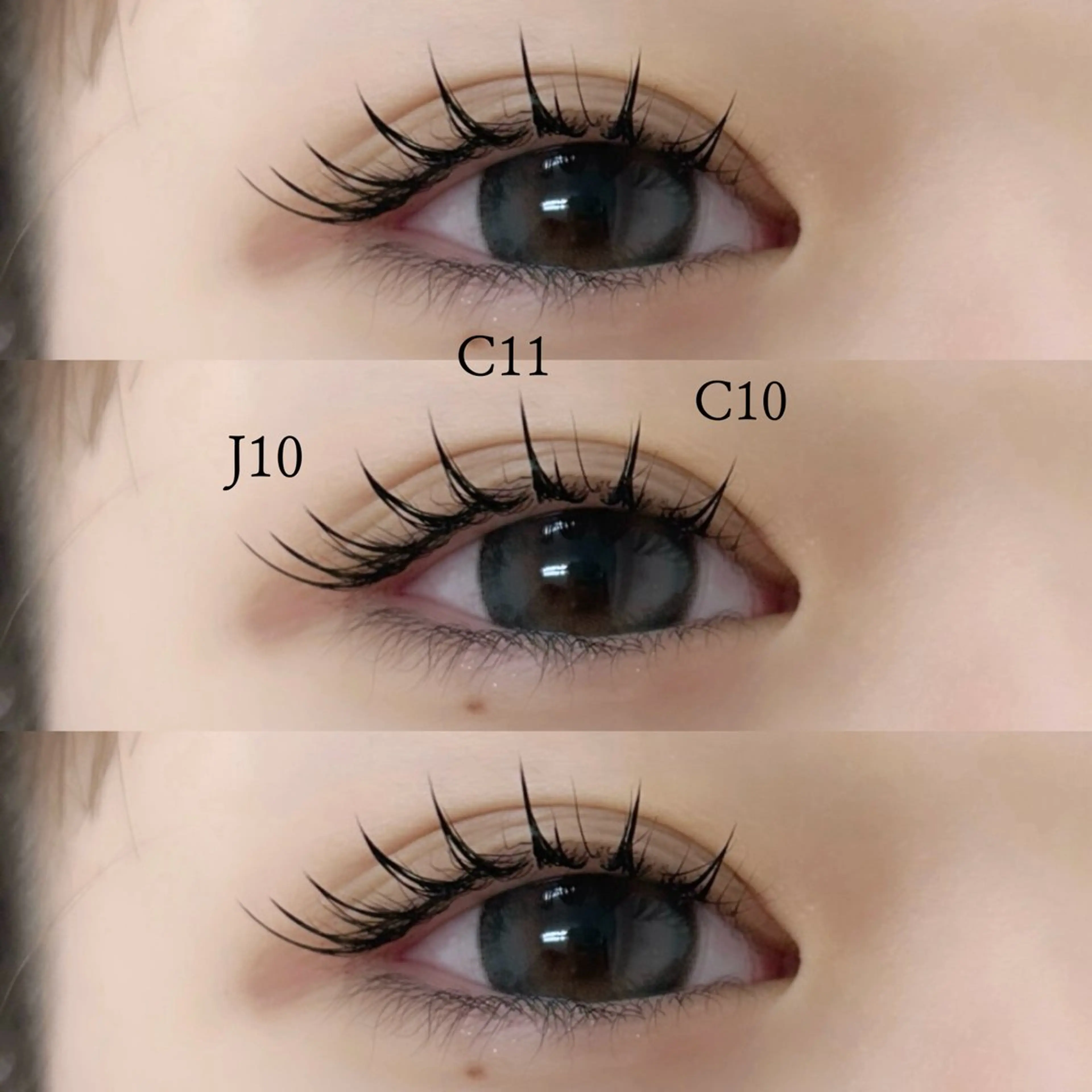 マツエク・マツパ 束感まつ毛 フラットラッシュ Luna所属・YUKA 💫大阪福島のマツエク・マツパデザイン