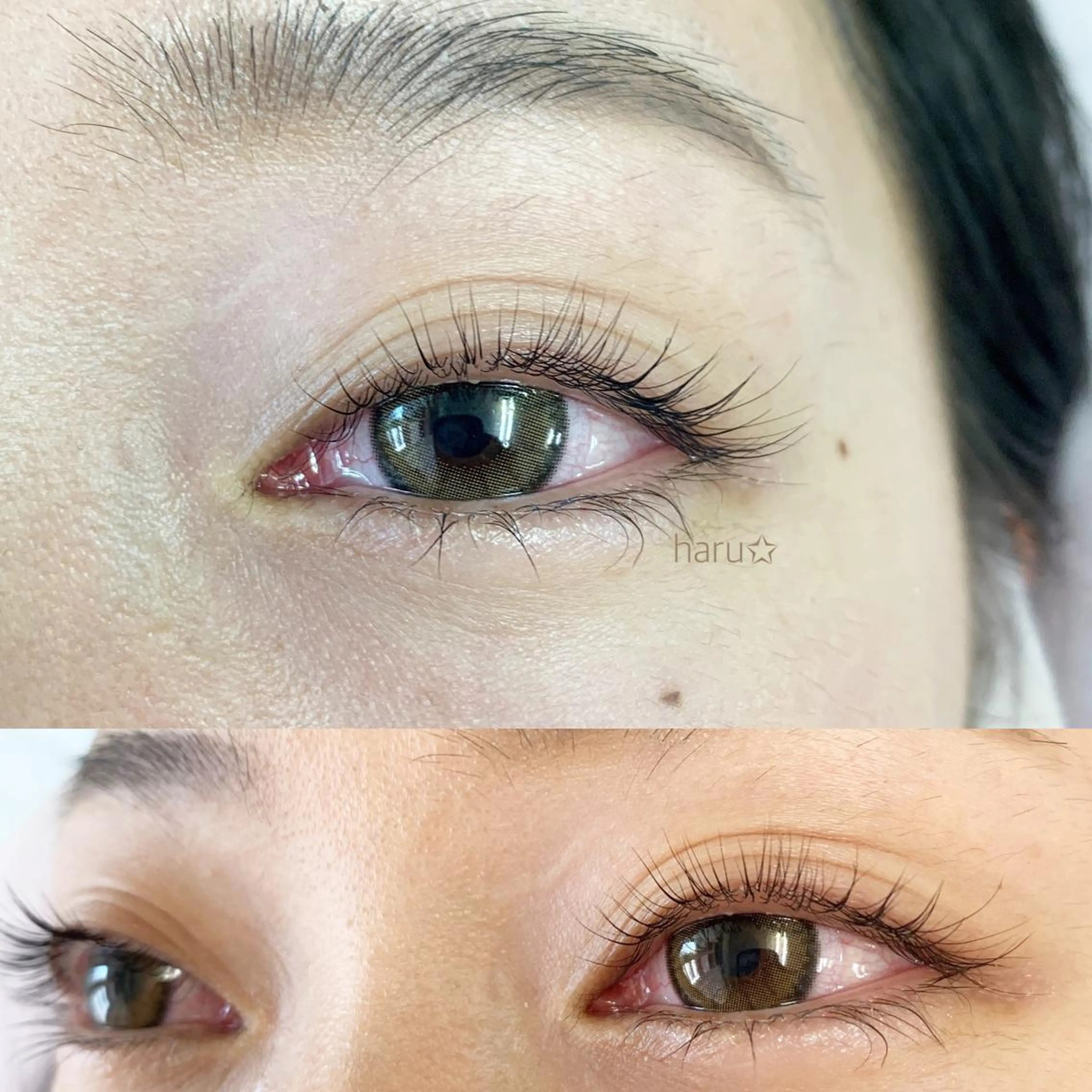 マツエク・マツパ パリジェンヌラッシュリフト うにゃねいる ✿ harunaのネイルデザイン