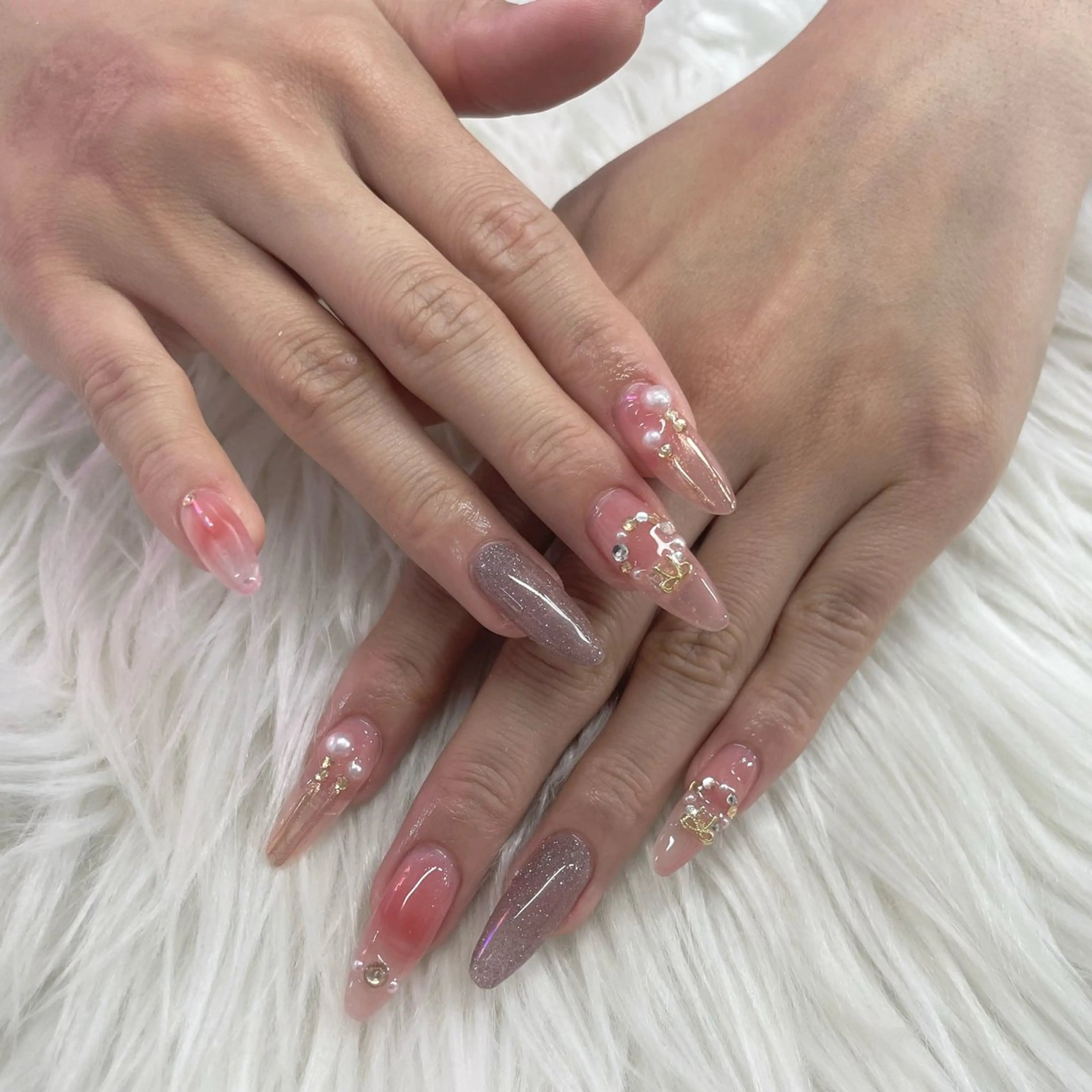 ネイル 冬ネイル クリスマス ハンドネイル WOLTOKYO 渋谷/RIAのネイルデザイン