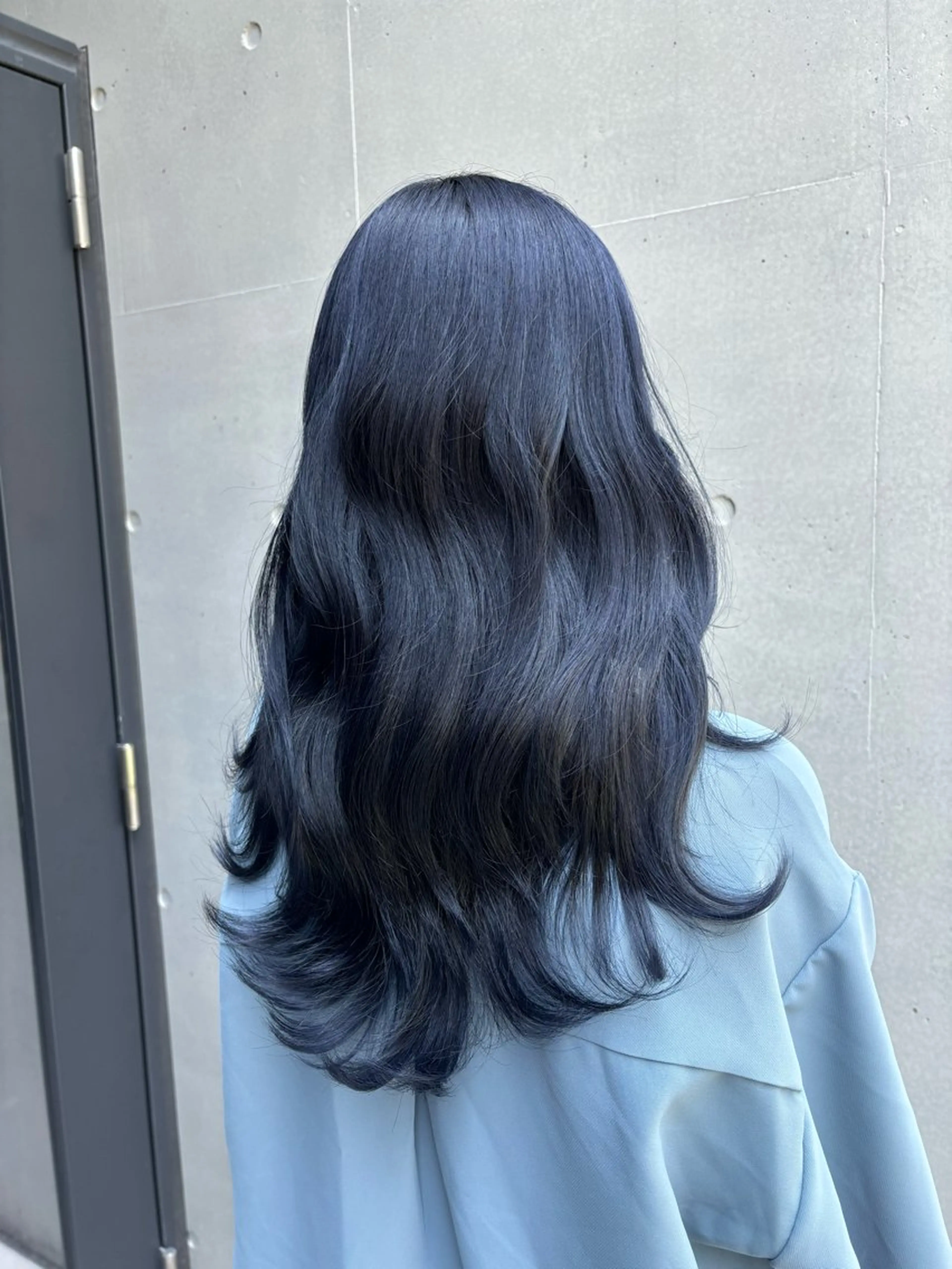 ロング ヘアカラー リン🔔ボブ cut ベージュカラー🤎のヘアスタイル