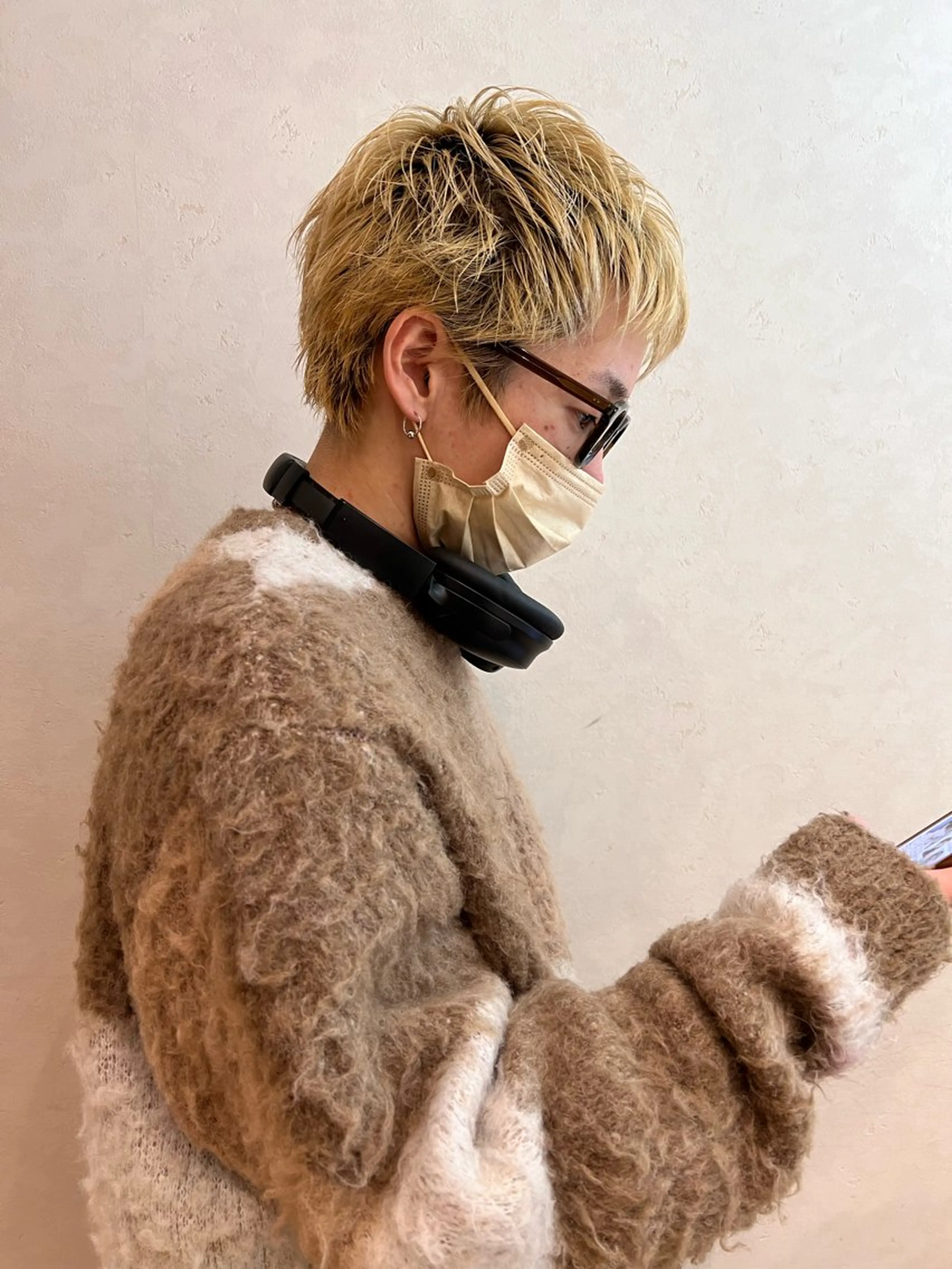 ショート ショートヘア ディアローグ 下北沢所属・高橋 龍哉のヘアスタイル