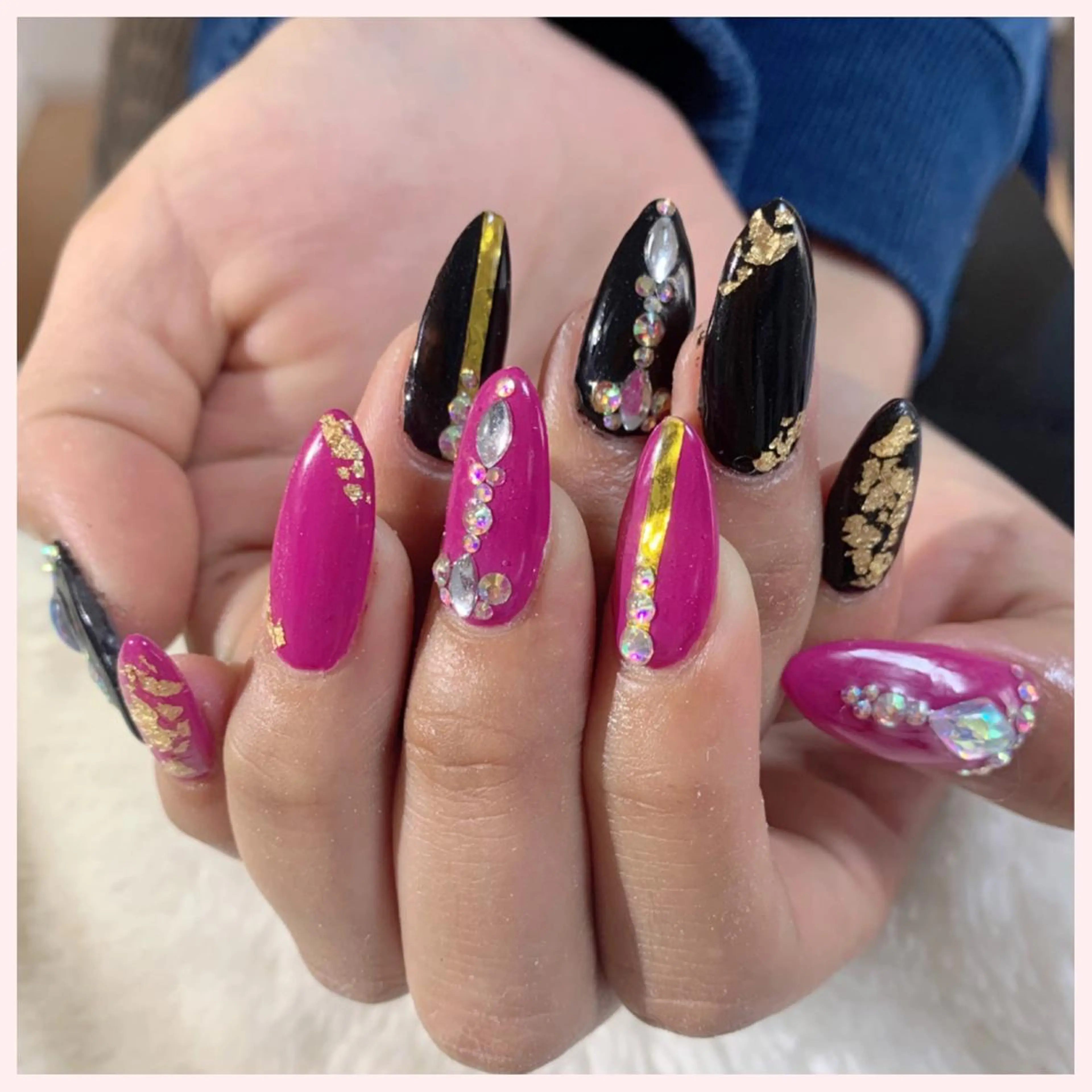 ネイル スカルプネイル ハンドネイル Ogasawara Tokikaのネイルデザイン