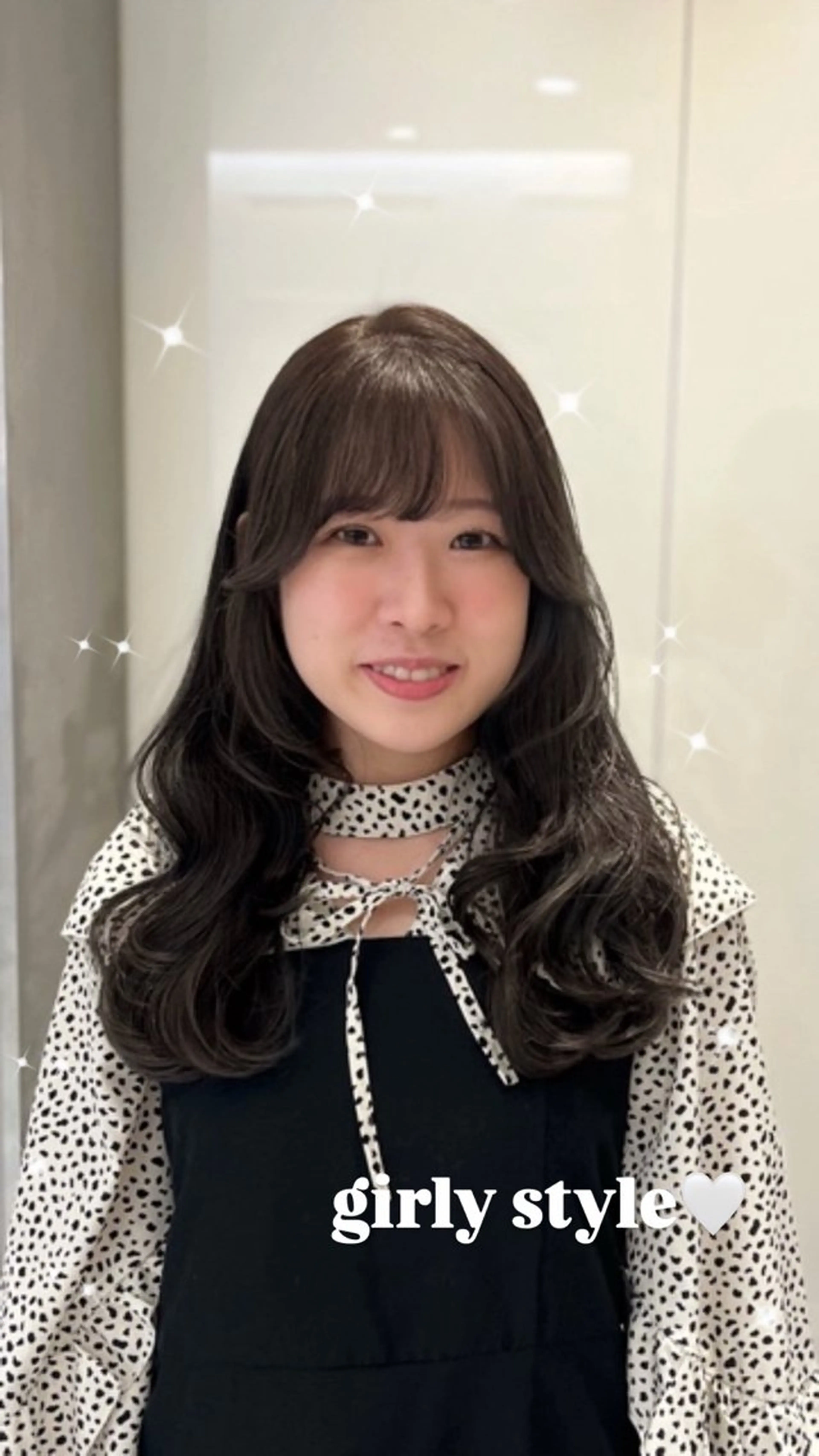 セミロング カット 顔周り/透明感 🤍銀座RINOSEのヘアスタイル