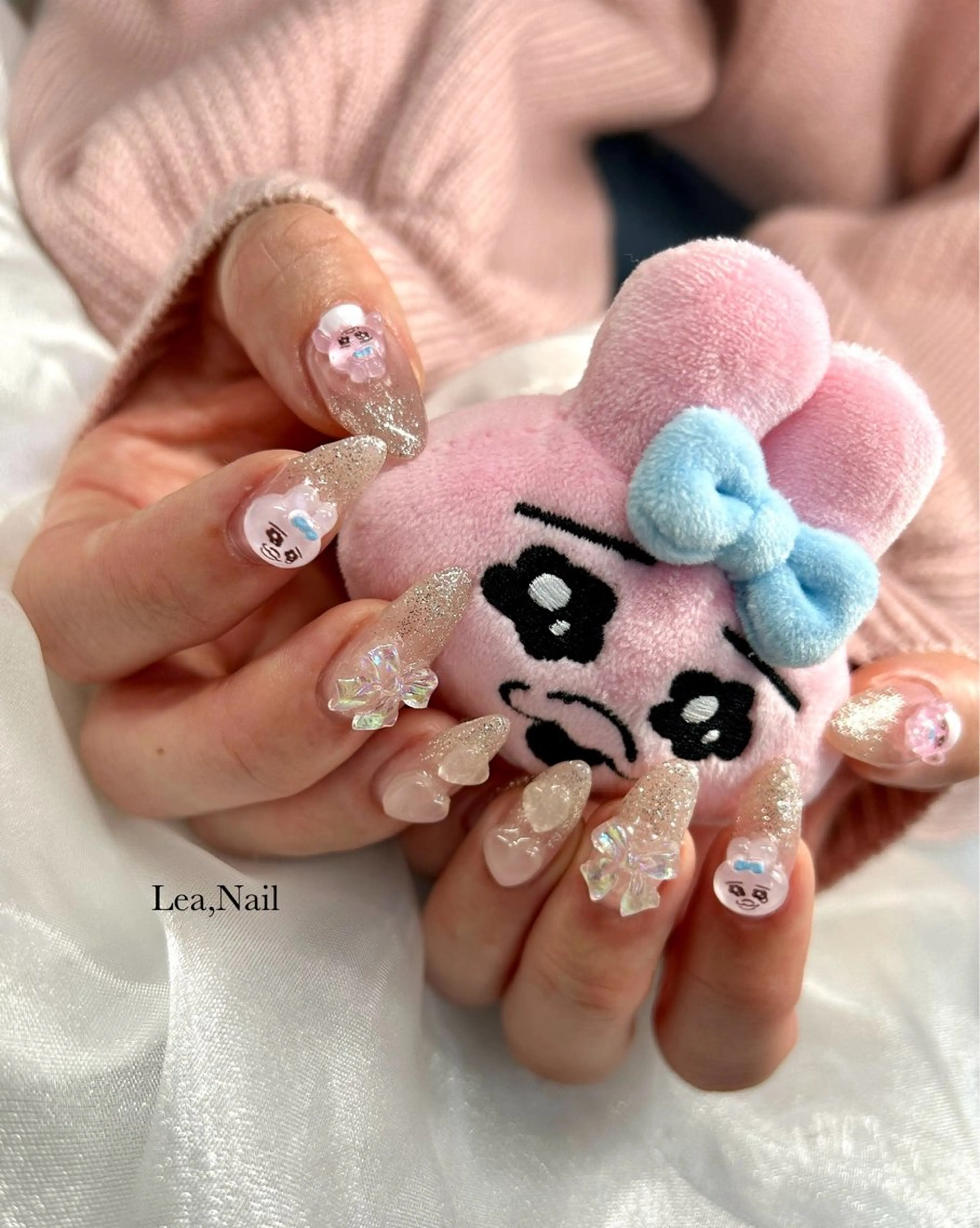 ネイル 持ち込み ハンドネイル Lea,Nail所属・松橋 愛のネイルデザイン