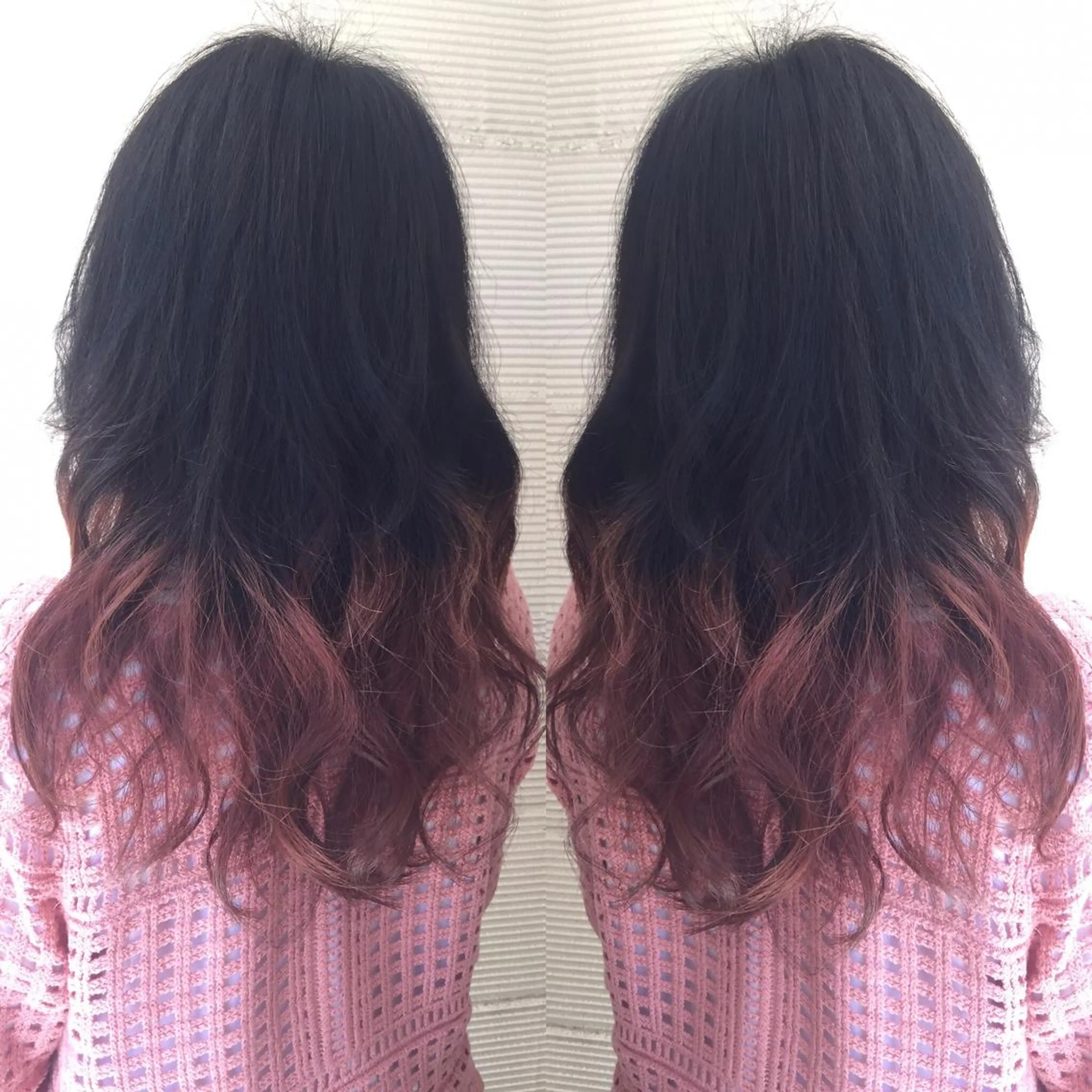 カラー グラデーションカラー 中林 由佳のヘアスタイル