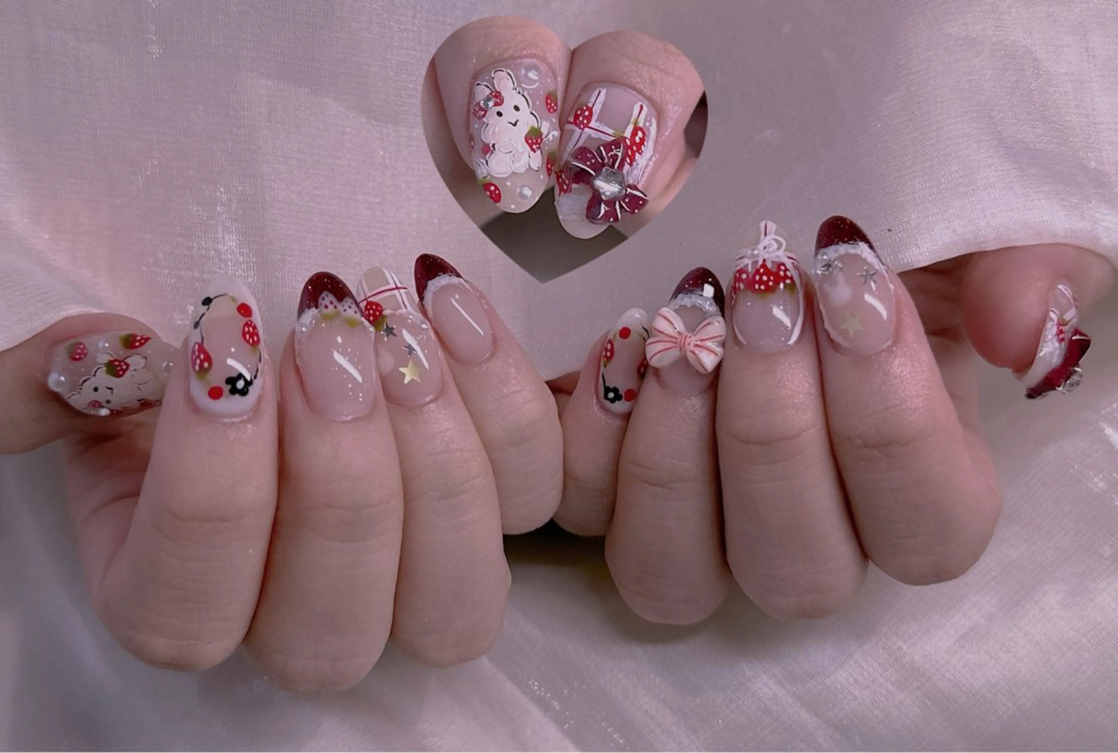 ネイル 長さだし専門店 M2 rikaのネイルデザイン