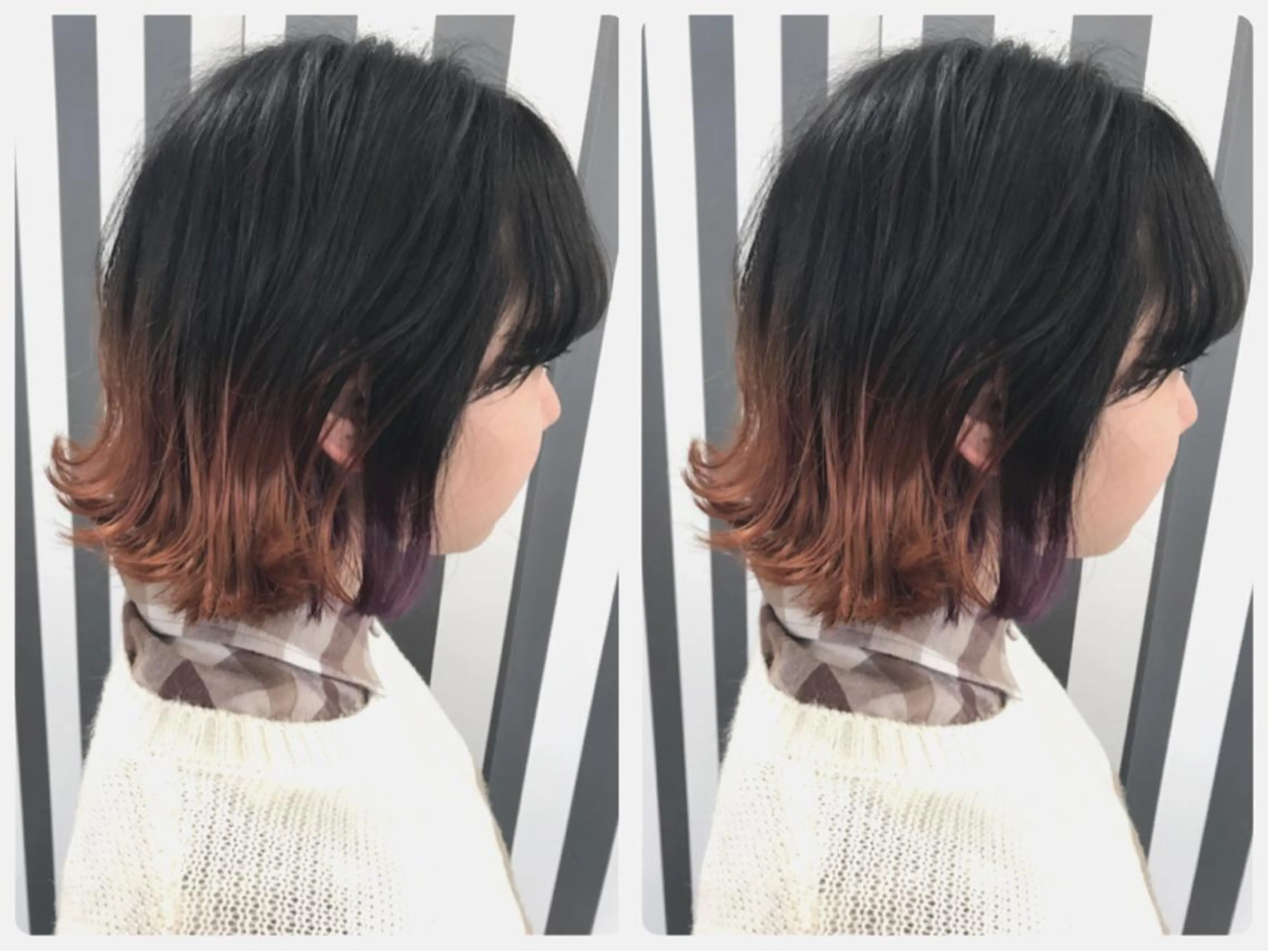 ミディアム カラー パーマ ヘアアレンジ メンズ 美容室 ソンリエのヘアスタイル