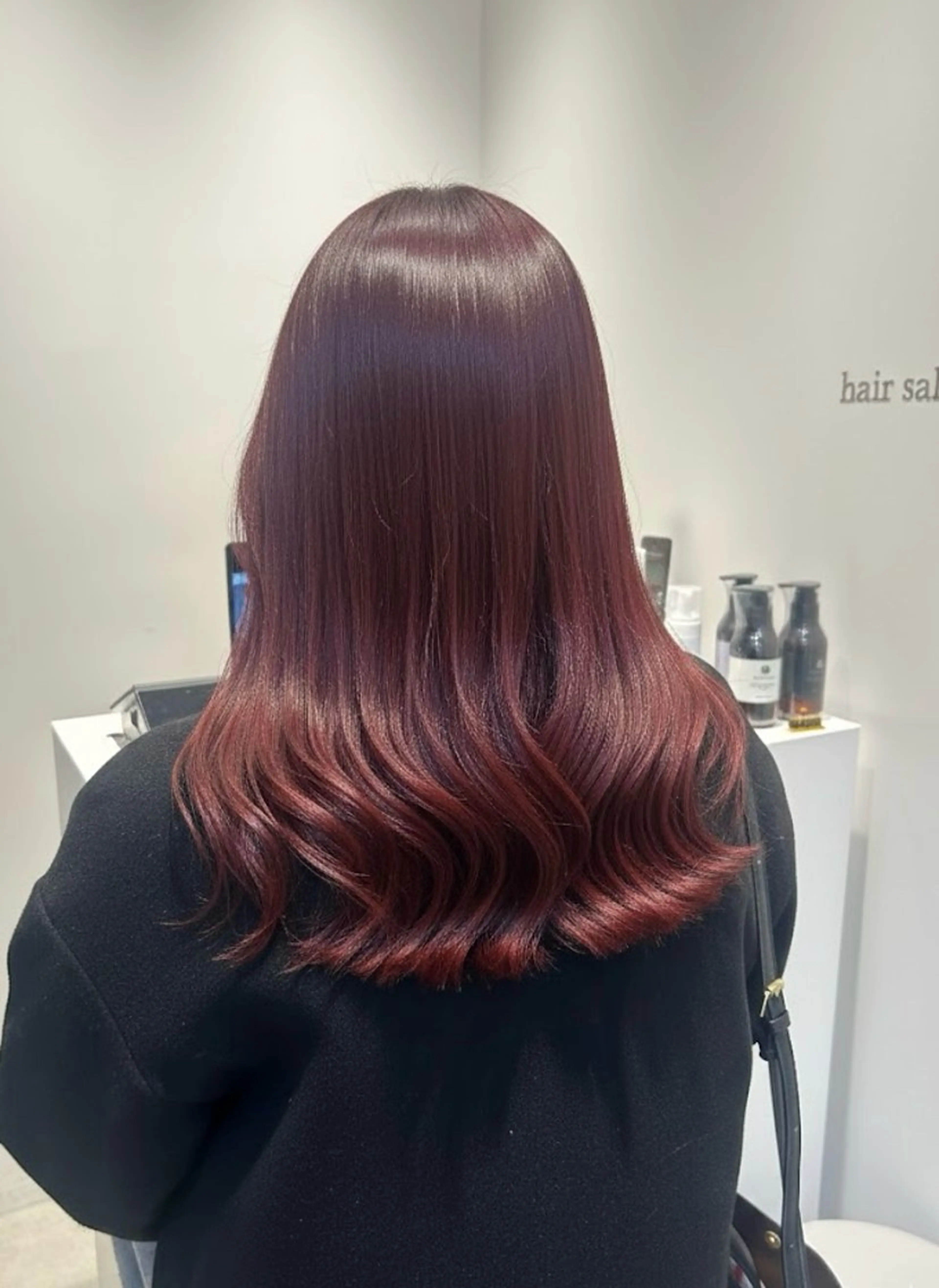 カラー 透明感ハイトーン/ レイヤー/セイナのヘアスタイル