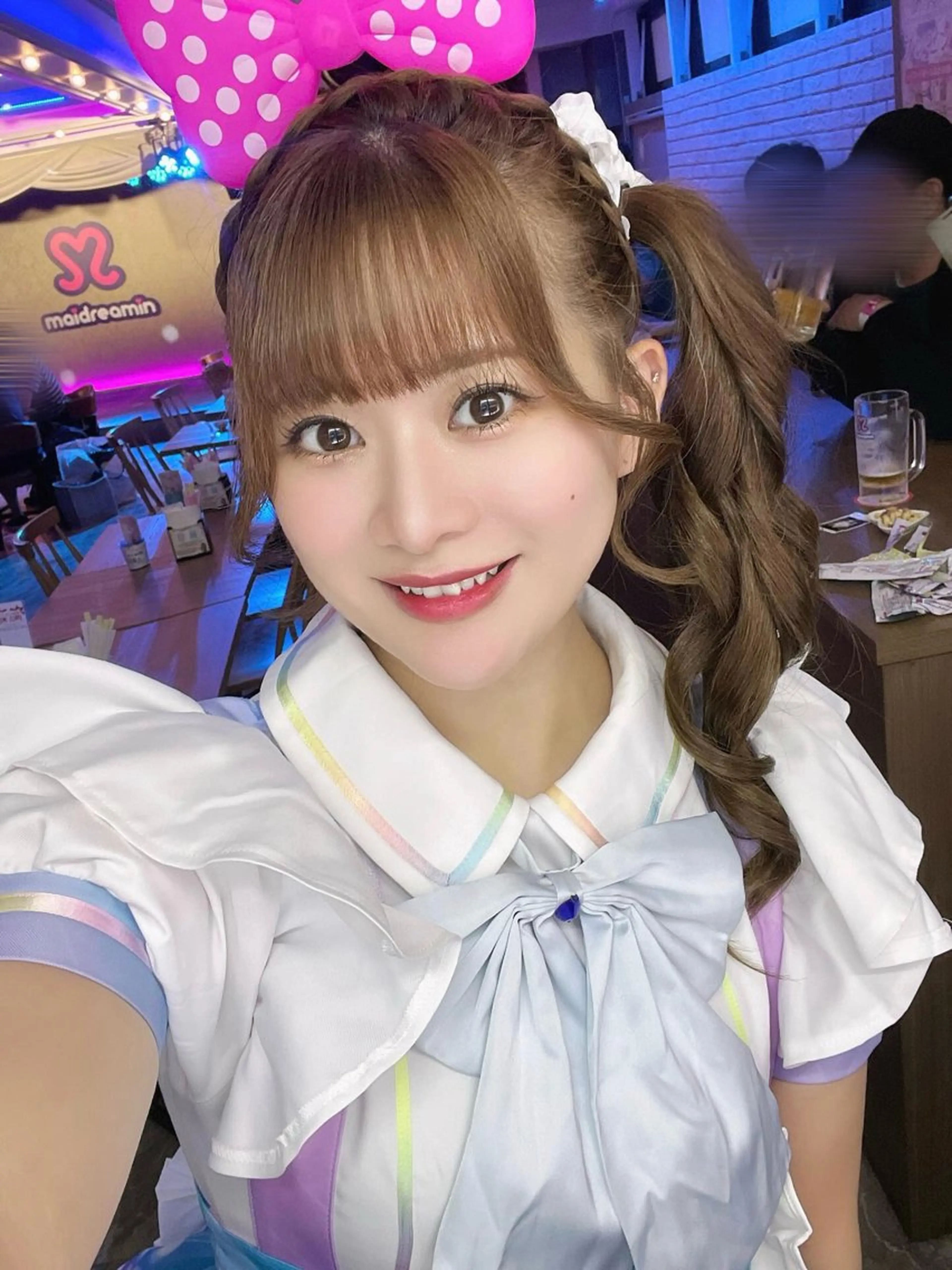 ロング ヘアアレンジ ポニーテール grow 秋葉原所属・‎♡ᩚ しまだ まい‎♡ᩚのヘアスタイル