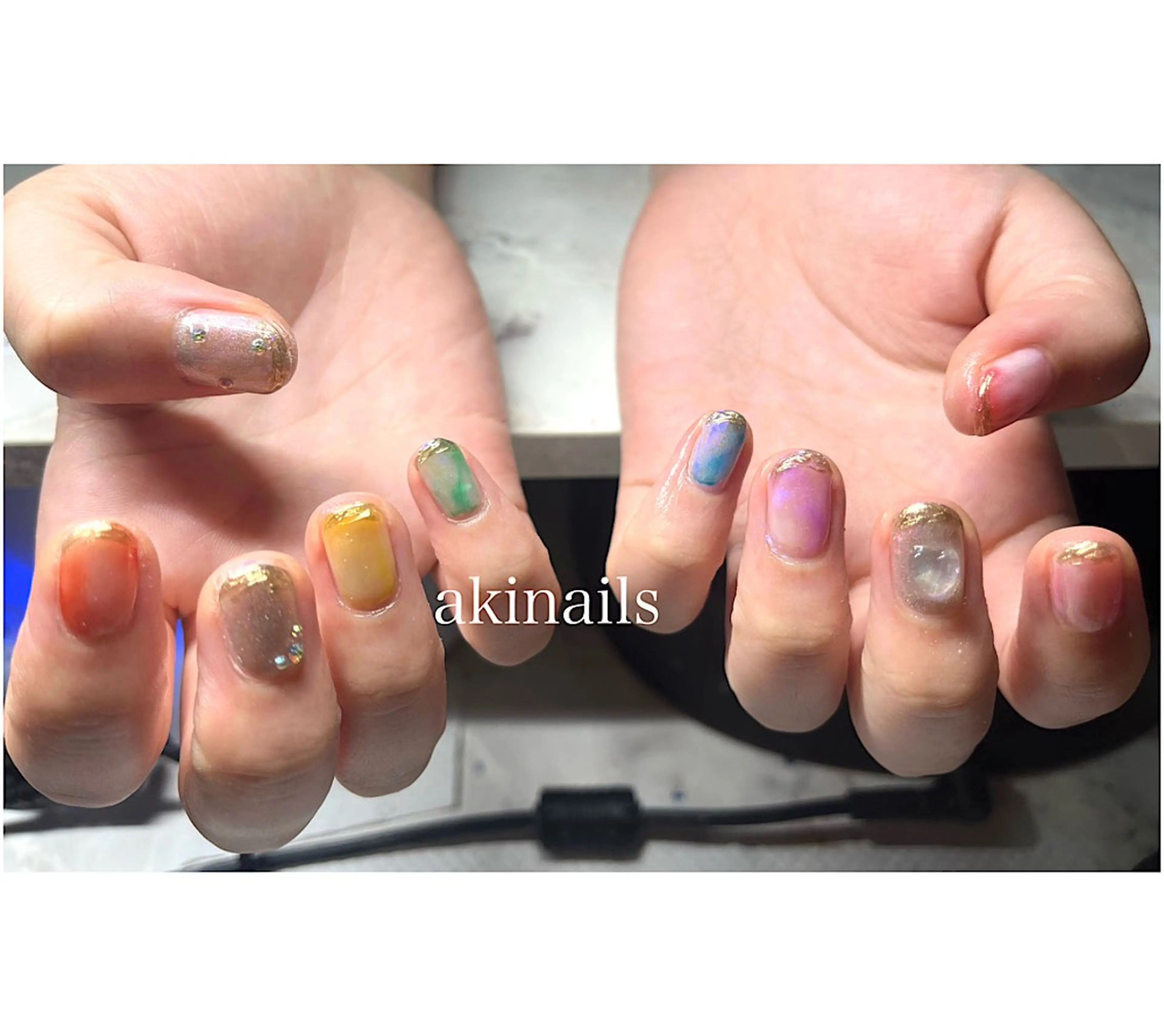 ネイル aki nailsのネイルデザイン