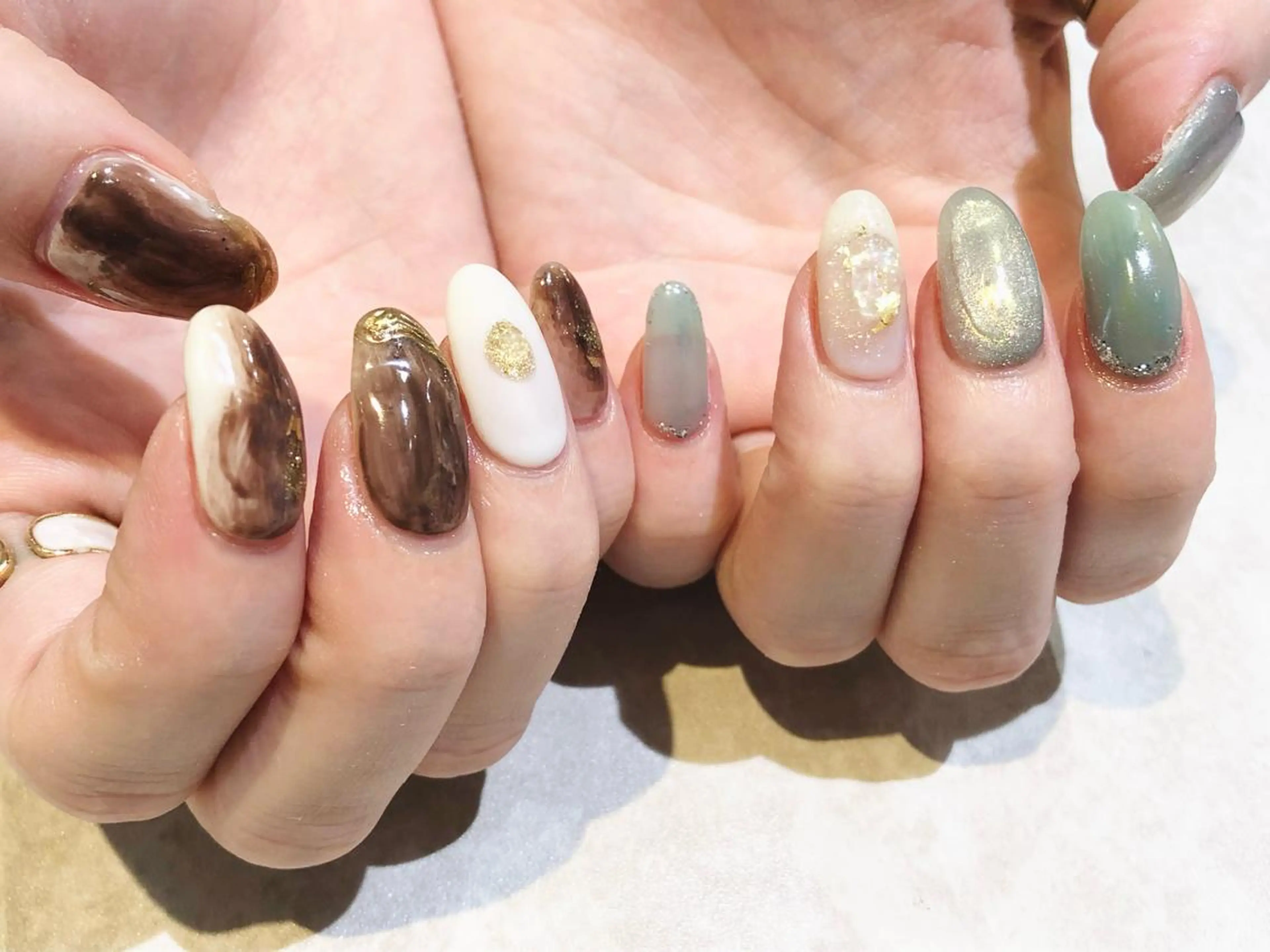 ネイル 舞田 苑香のネイルデザイン